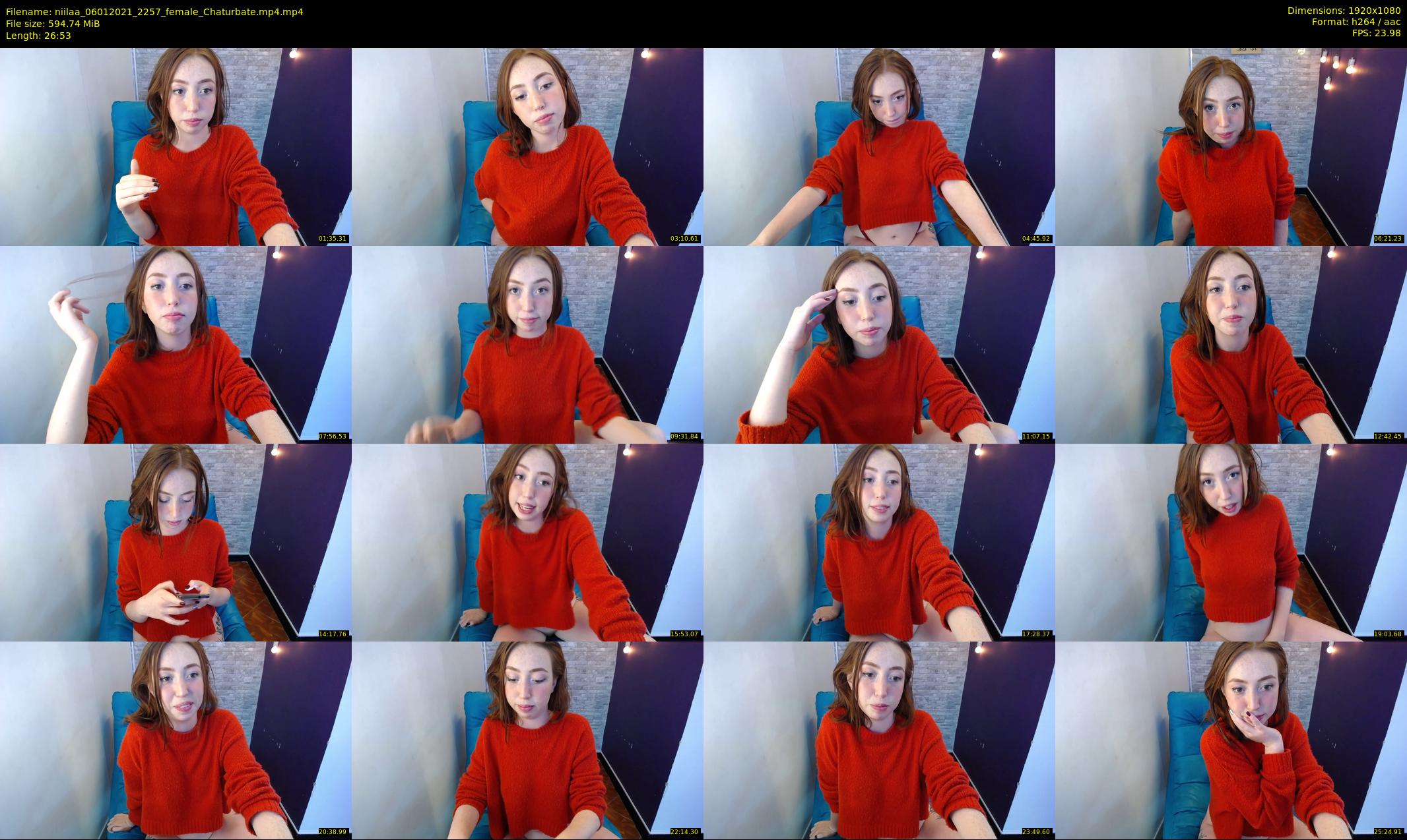 niilaa — 27 minute Chaturbate female cam show recording, 1080p, Jan 6, 2021
