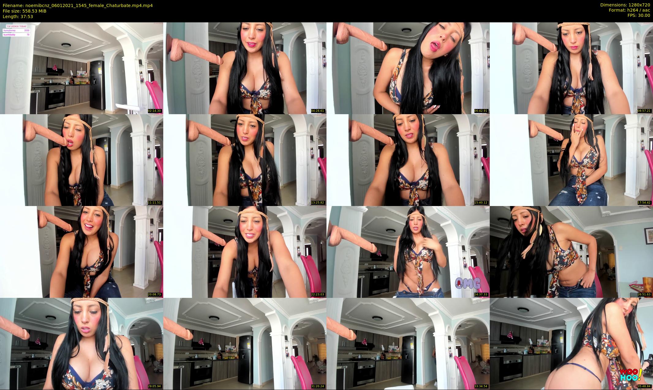 noemibcnz — 38 minute Chaturbate couple cam show recording, 720p, Jan 6, 2021