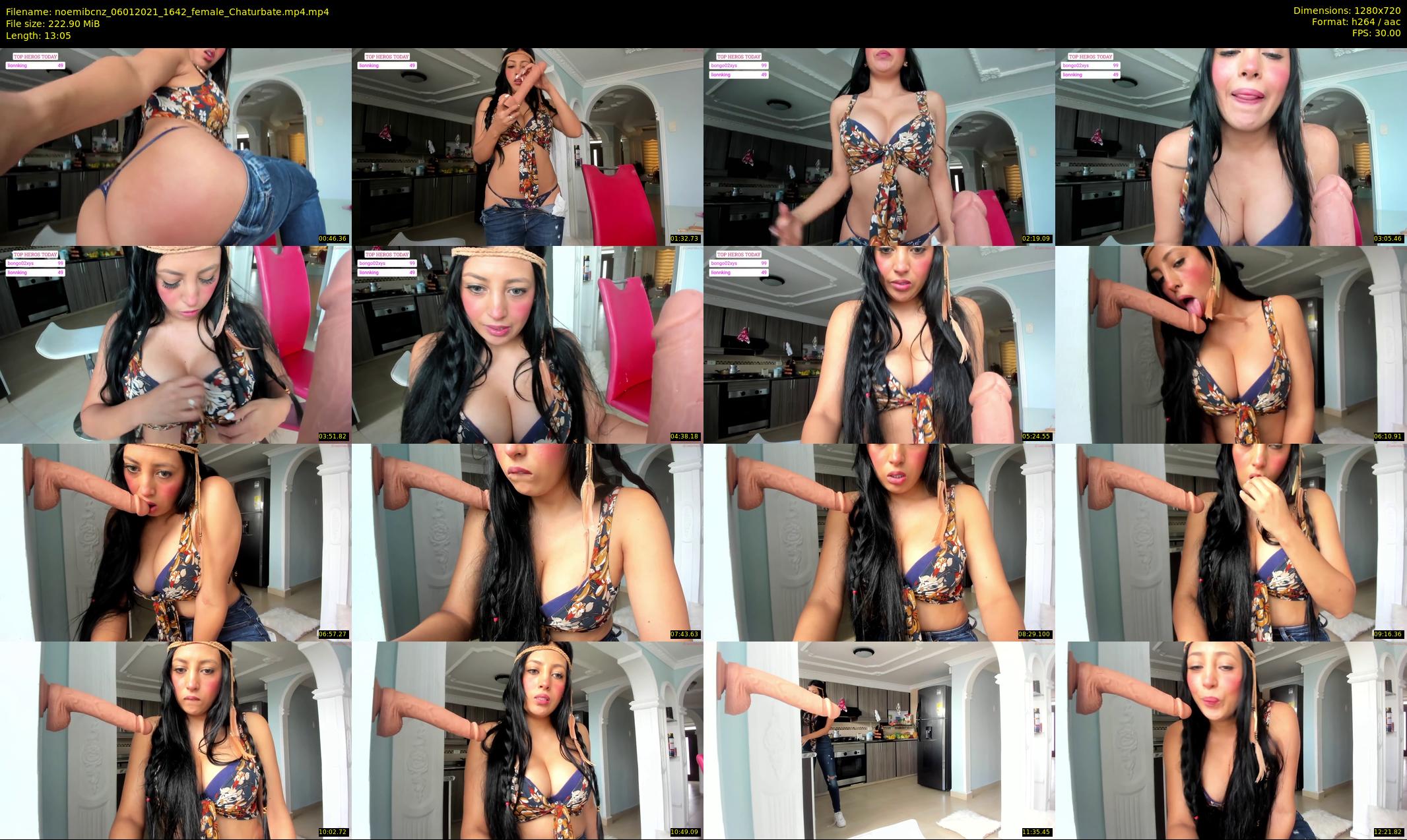noemibcnz — 14 minute Chaturbate couple cam show recording, 720p, Jan 6, 2021