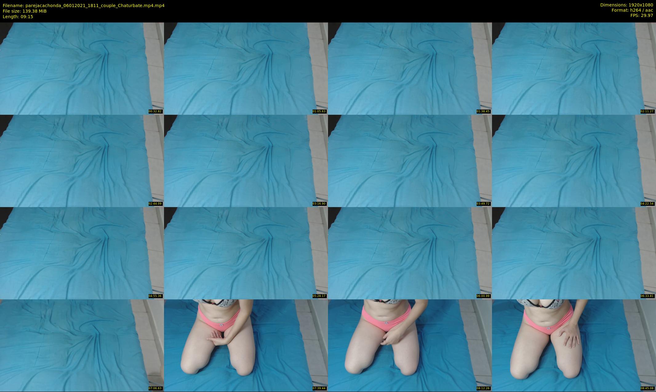 parejacachonda — 10 minute Chaturbate couple cam show recording, 1080p, Jan 6, 2021