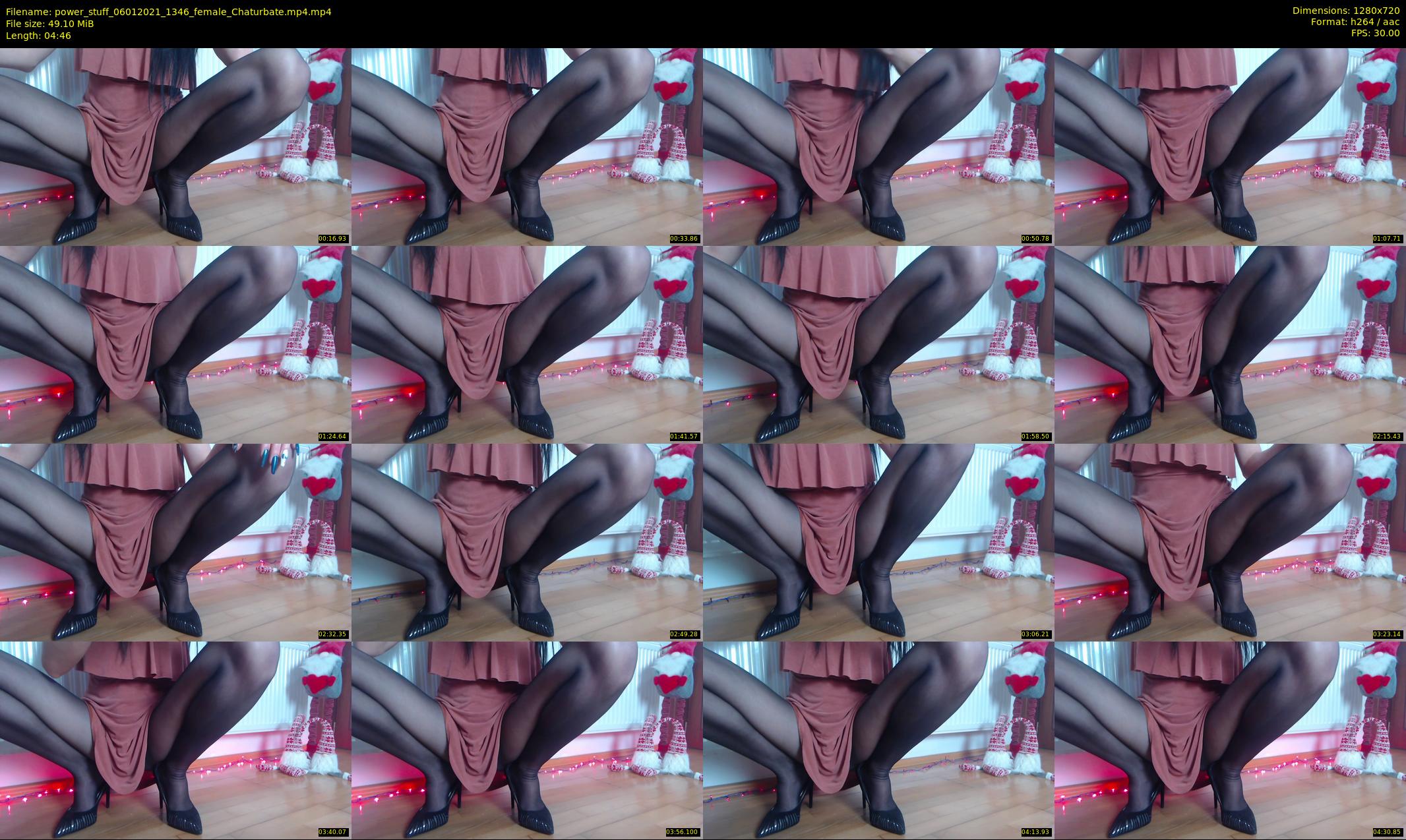 power_stuff — 5 minute Chaturbate female cam show recording, 720p, Jan 6, 2021