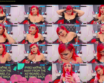 pyrowayne — 34 minute Chaturbate female cam show recording, 720p, Jan 6, 2021