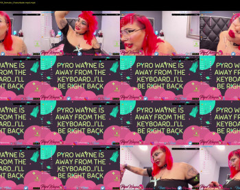 pyrowayne — 18 minute Chaturbate female cam show recording, 720p, Jan 7, 2021