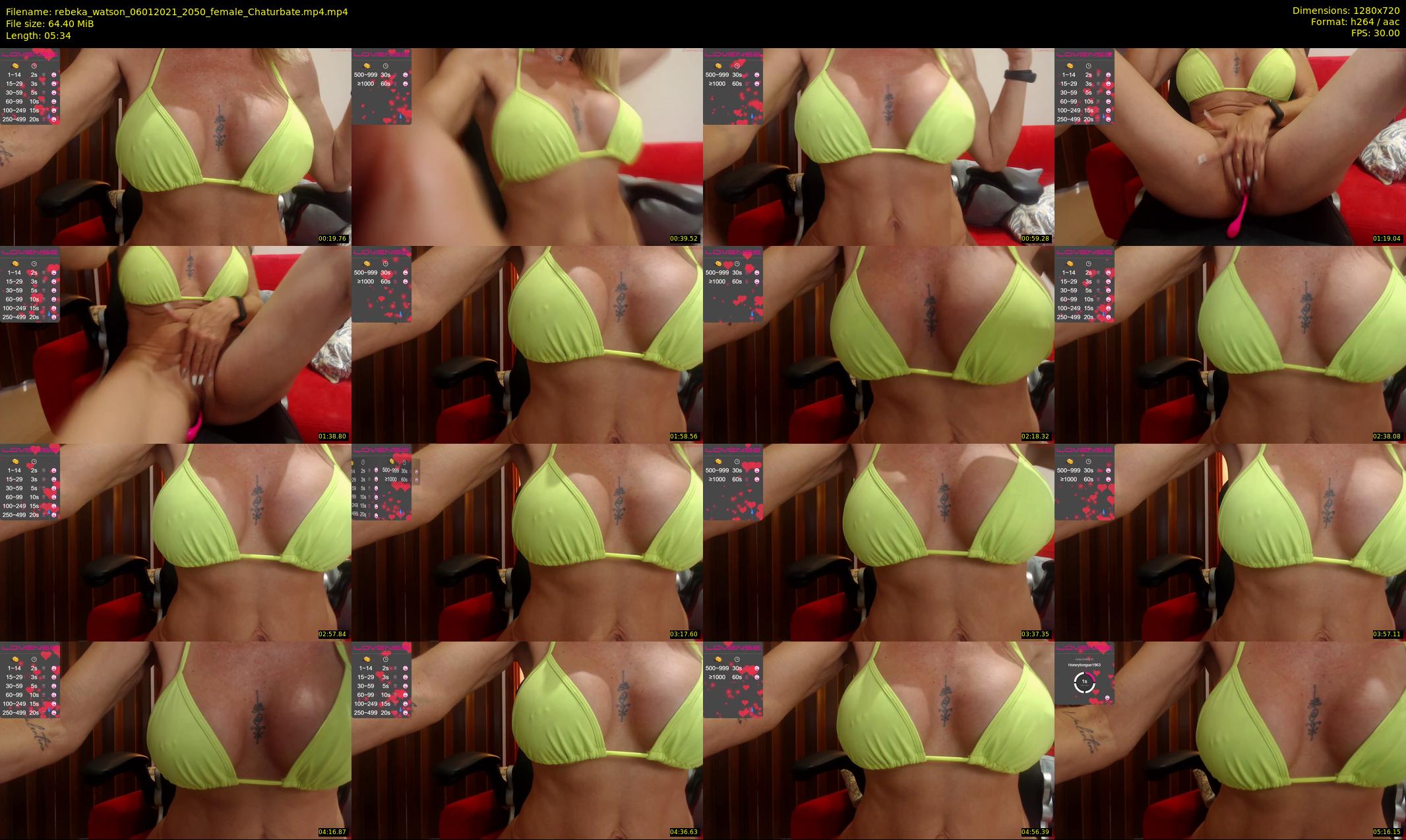 rebeka_watson — 6 minute Chaturbate female cam show recording, 720p, Jan 6, 2021