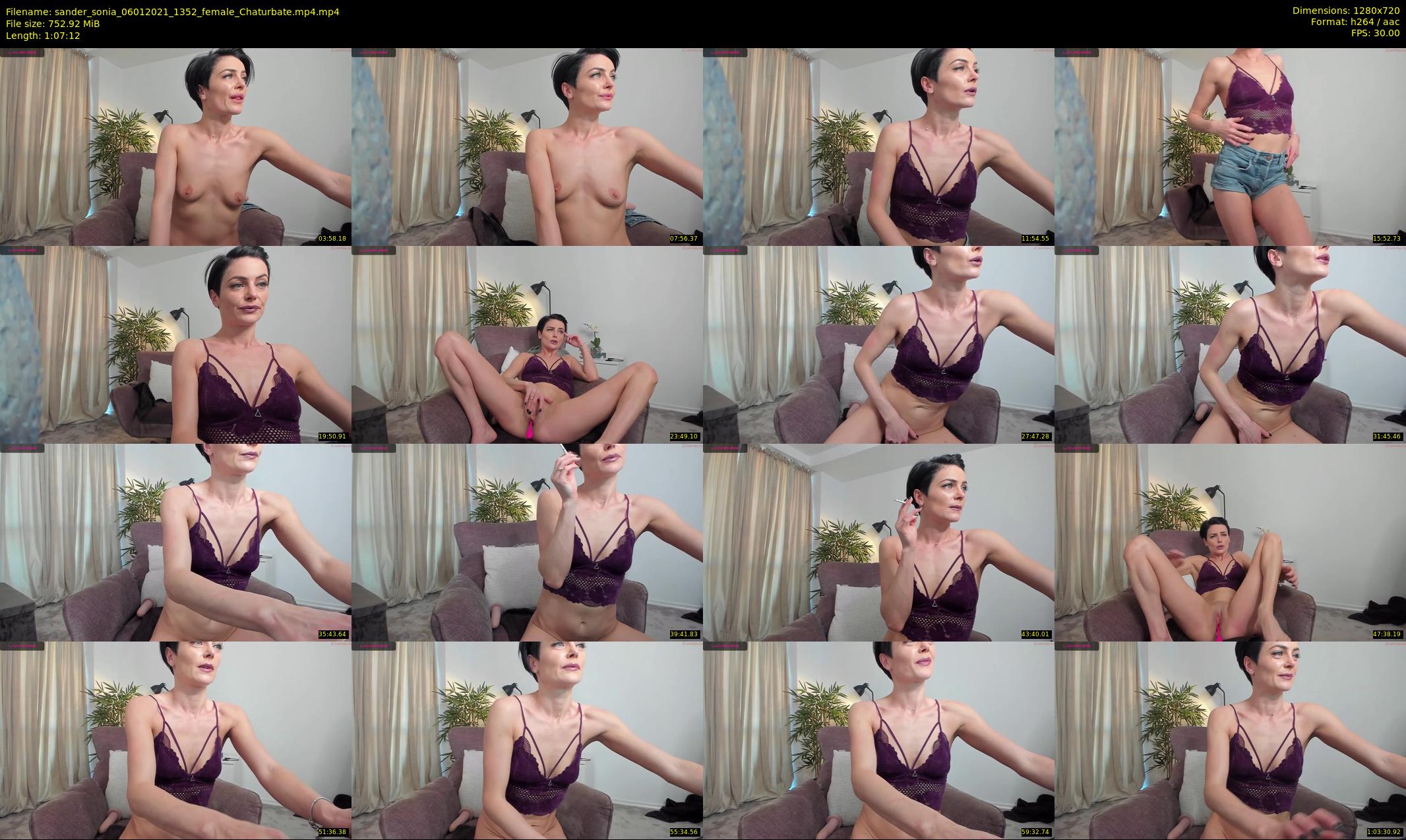 sander_sonia — 68 minute Chaturbate female cam show recording, 720p, Jan 6, 2021