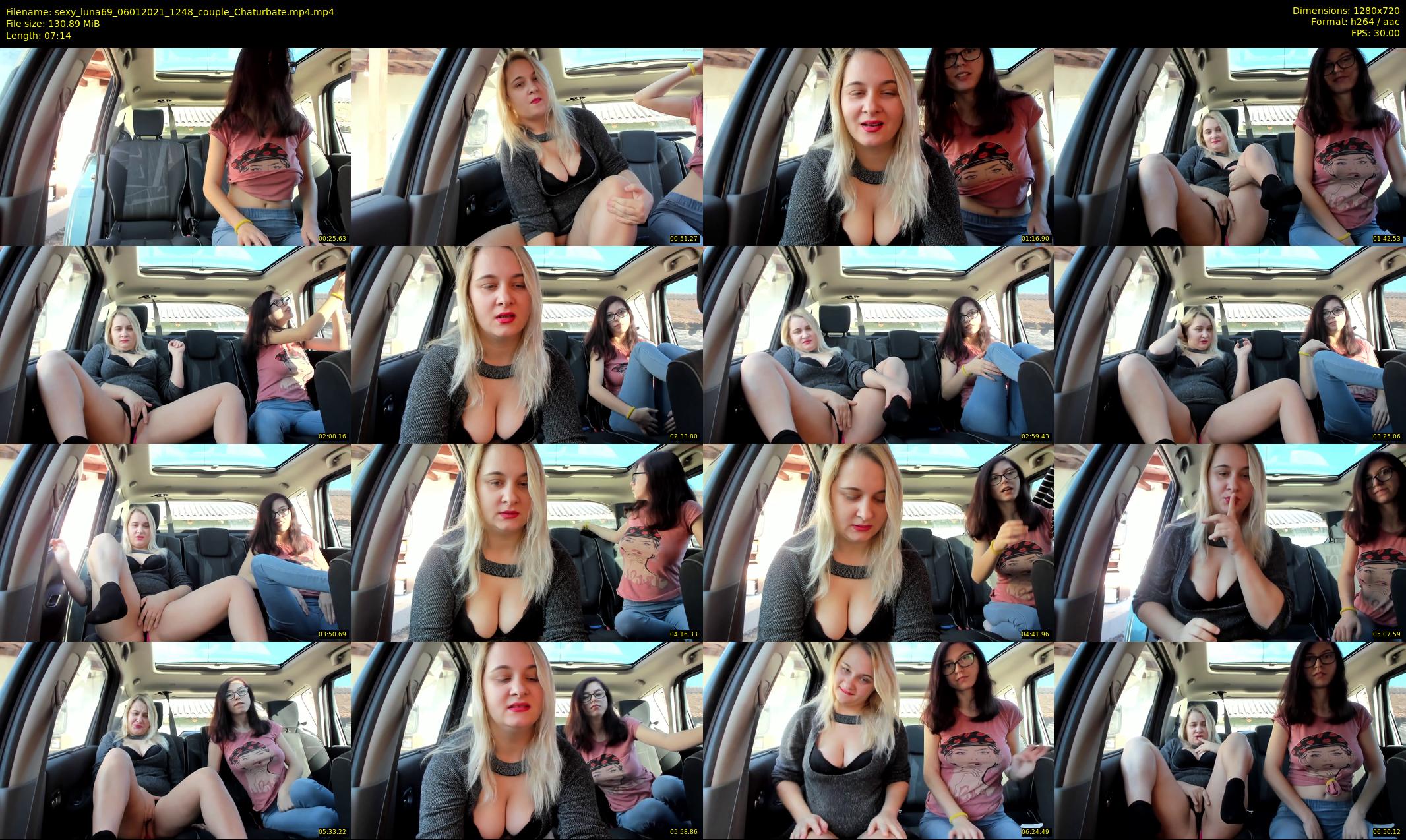 sexy_luna69 — 8 minute Chaturbate couple cam show recording, 720p, Jan 6, 2021