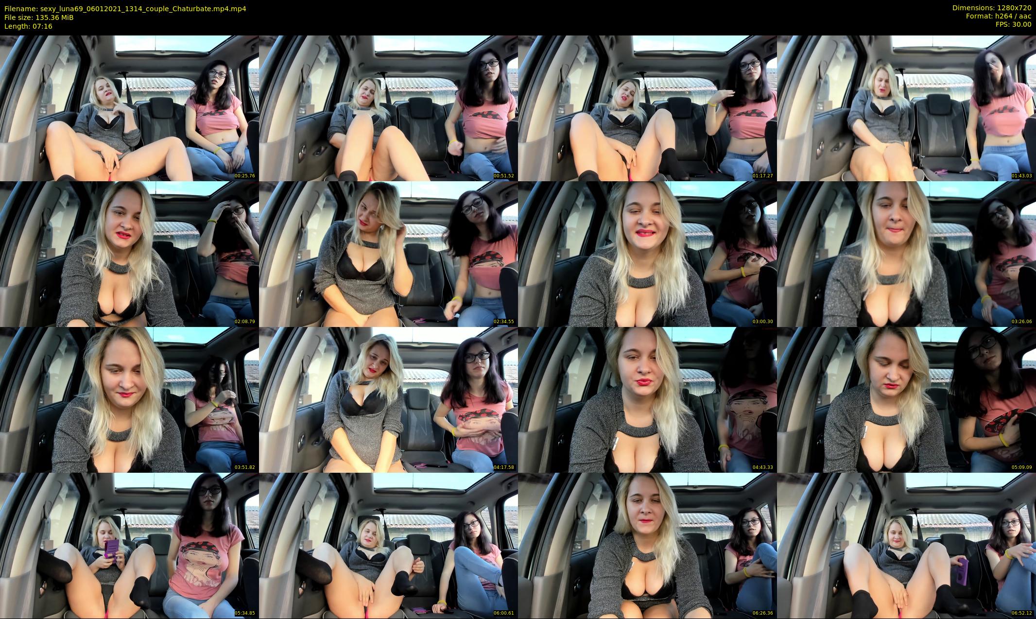 sexy_luna69 — 8 minute Chaturbate couple cam show recording, 720p, Jan 6, 2021