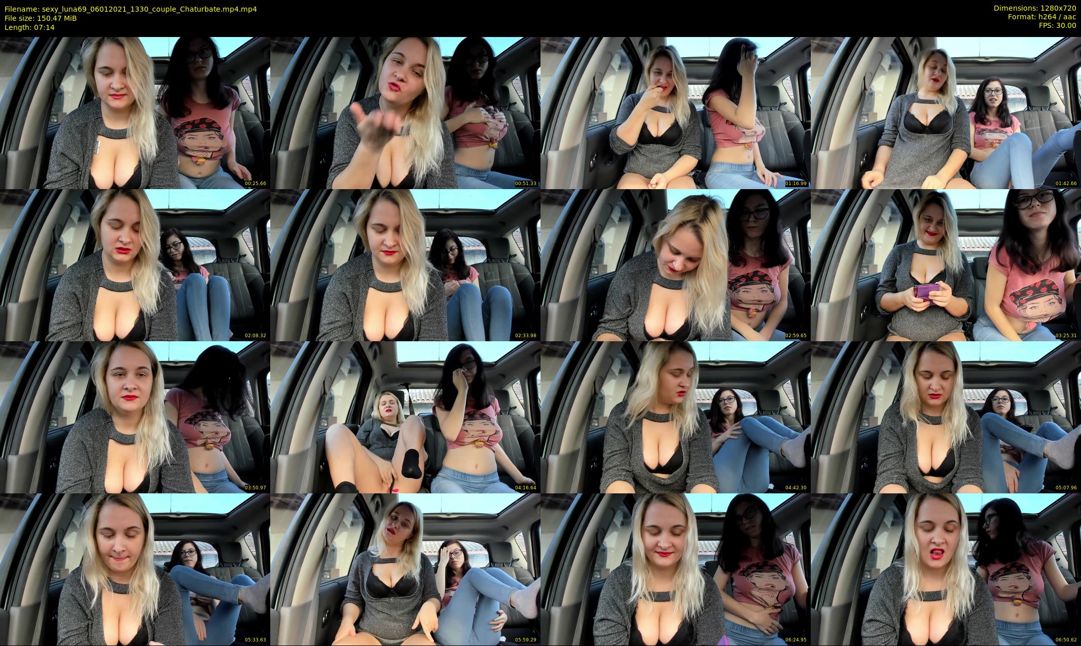 sexy_luna69 — 8 minute Chaturbate couple cam show recording, 720p, Jan 6, 2021