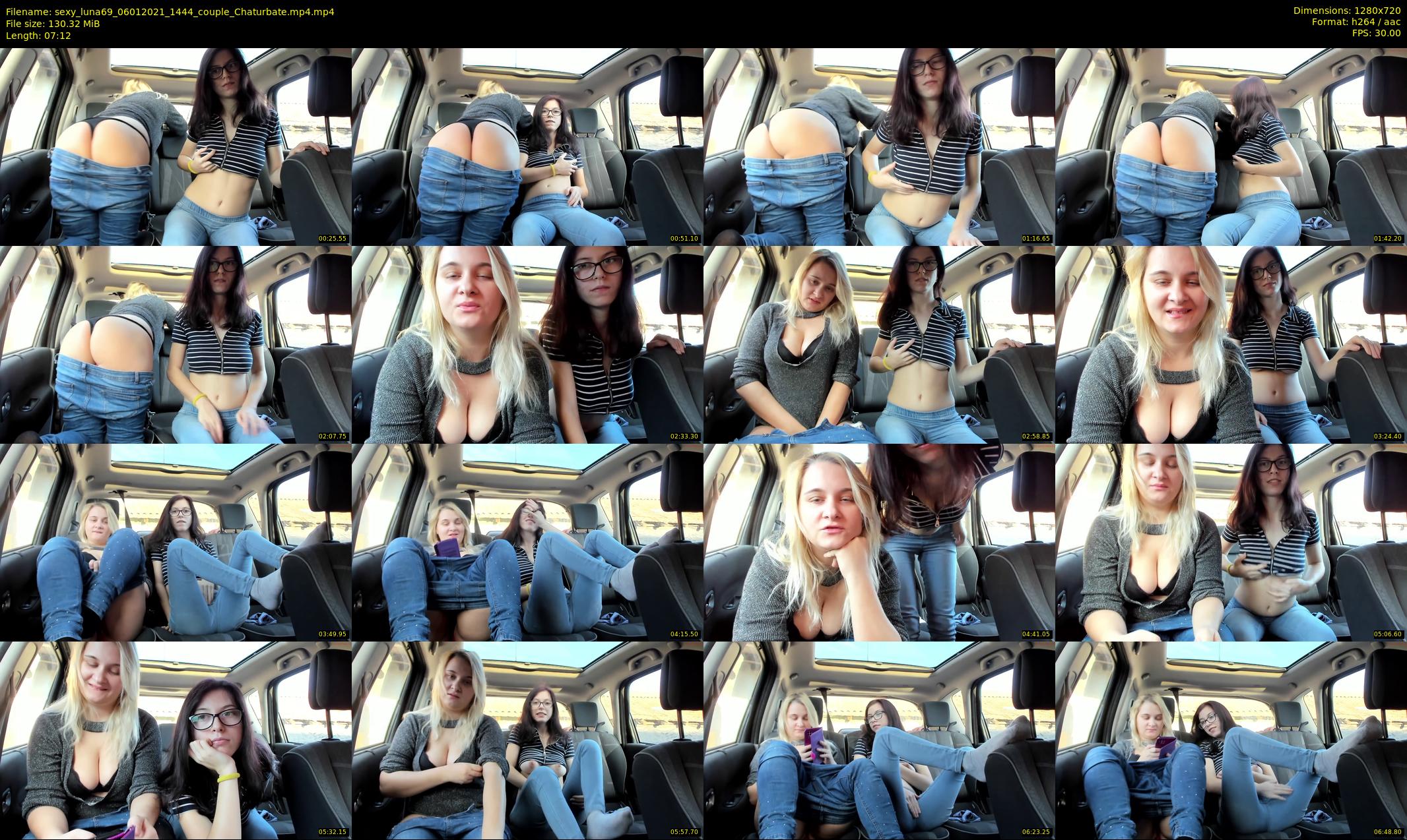 sexy_luna69 — 8 minute Chaturbate couple cam show recording, 720p, Jan 6, 2021