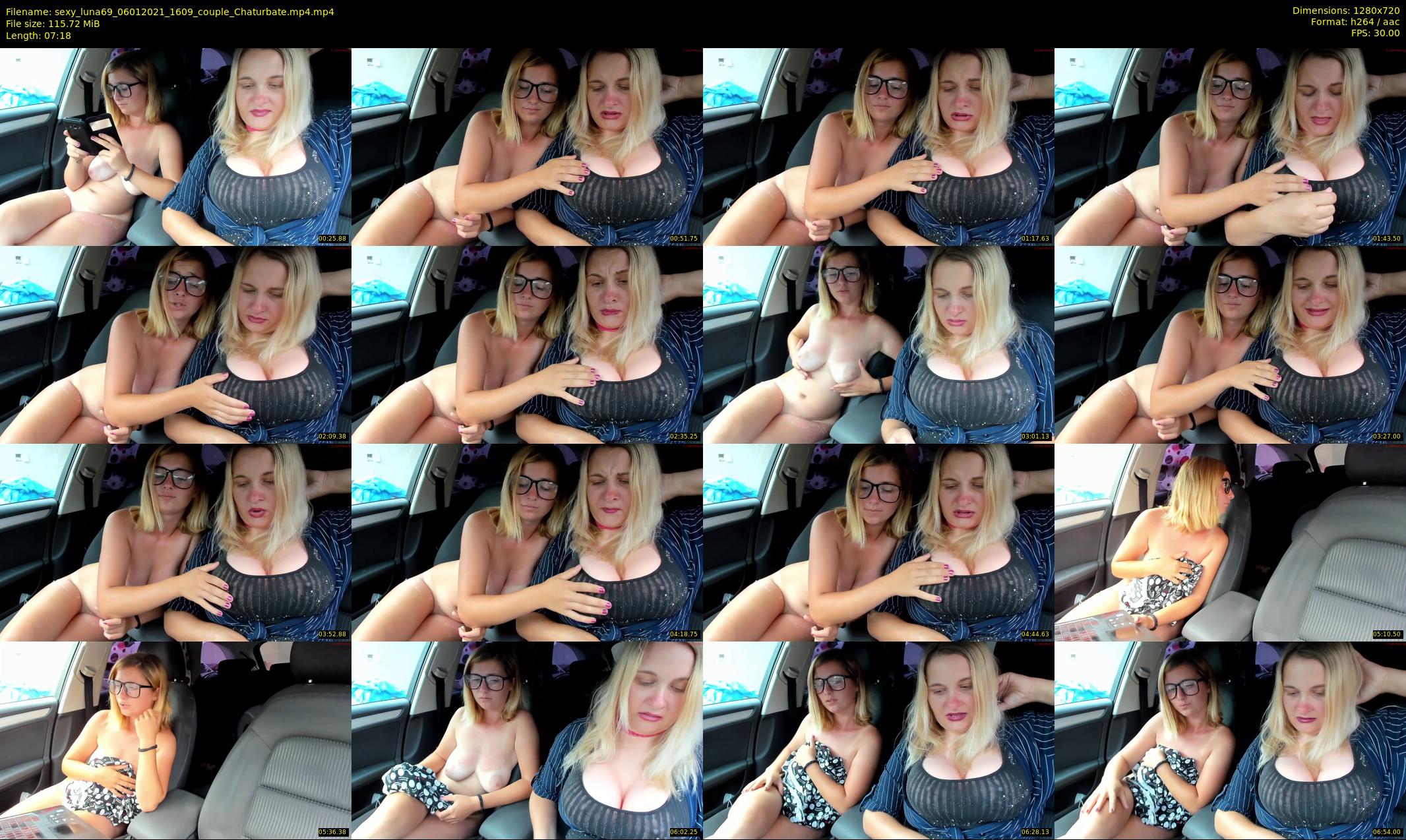 sexy_luna69 — 8 minute Chaturbate couple cam show recording, 720p, Jan 6, 2021