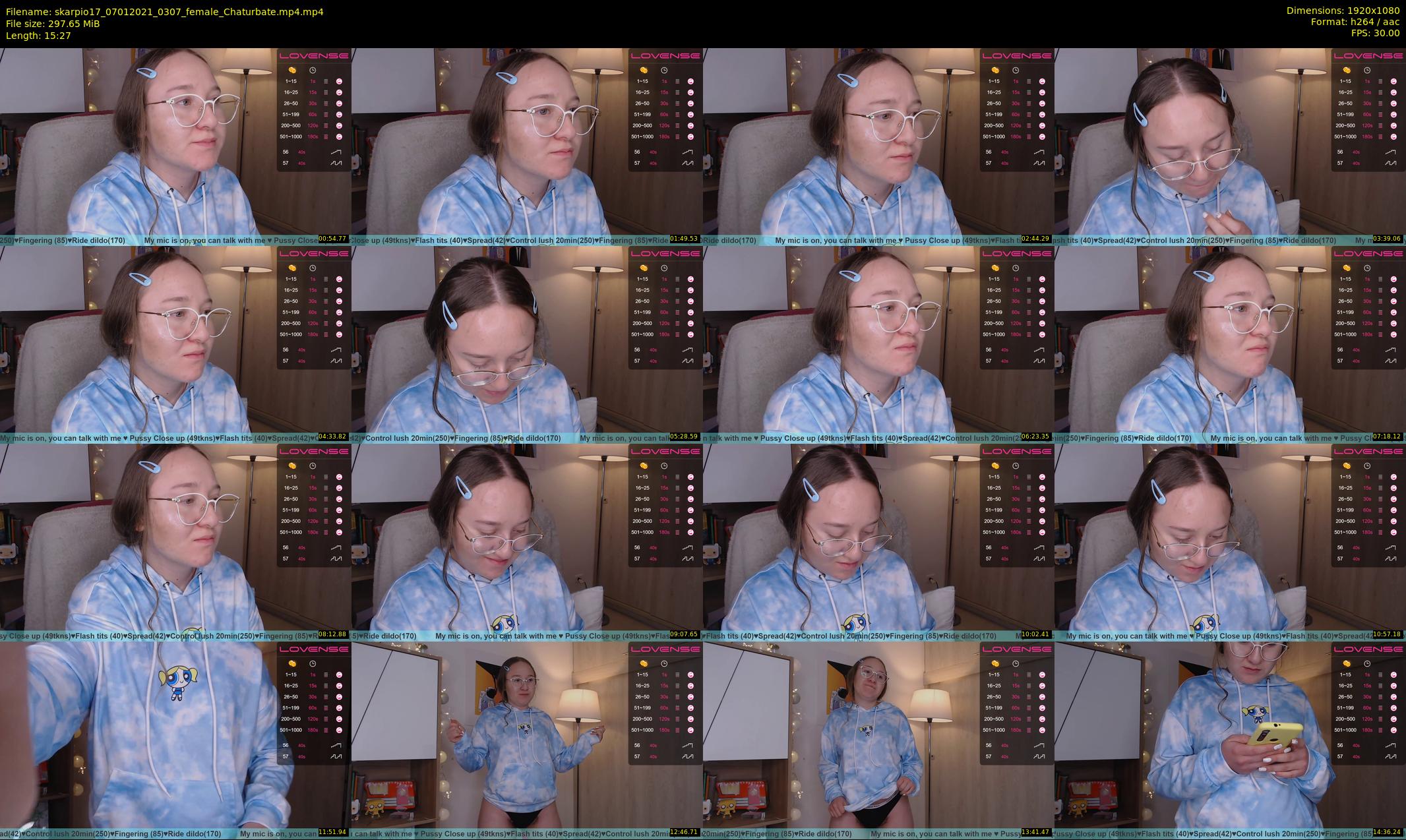 skarpio17 — 16 minute Chaturbate female cam show recording, 1080p, Jan 7, 2021