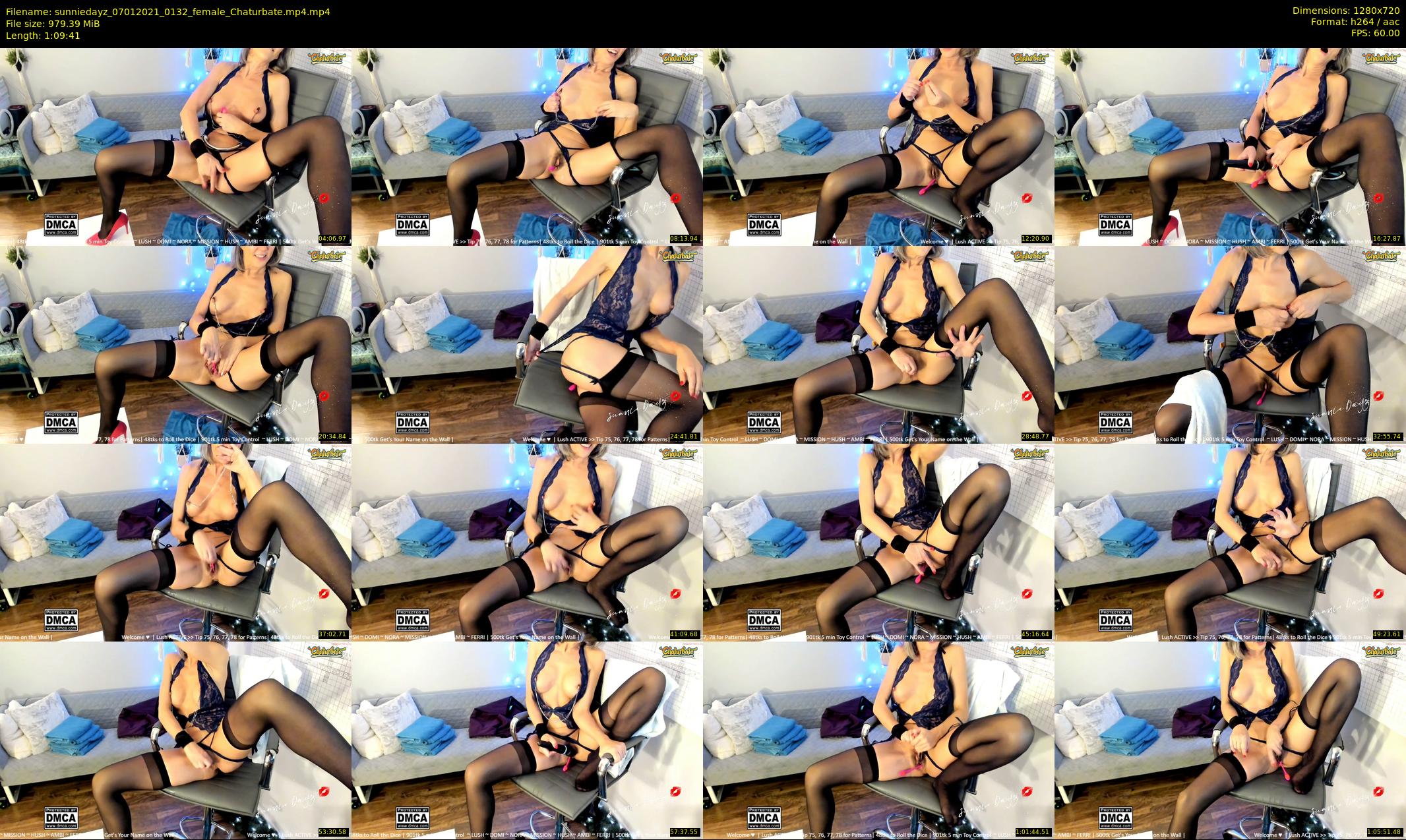 sunniedayz — 70 minute Chaturbate female cam show recording, 720p, Jan 7, 2021