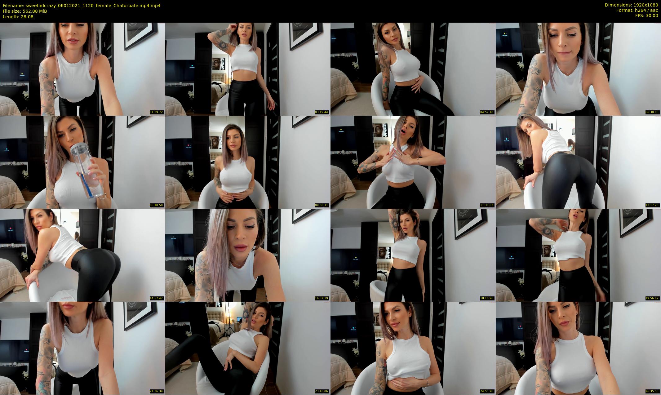 sweetndcrazy — 29 minute Chaturbate female cam show recording, 1080p, Jan 6, 2021