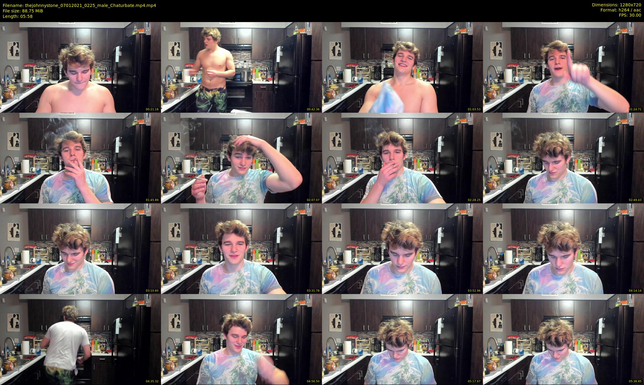 thejohnnystone — 6 minute Chaturbate male cam show recording, 720p, Jan 7, 2021