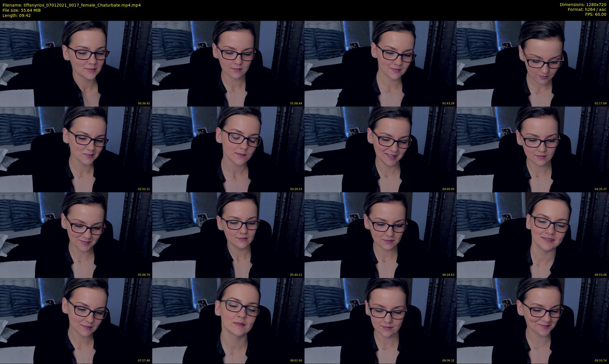 tiffanyriox — 10 minute Chaturbate female cam show recording, 720p, Jan 7, 2021