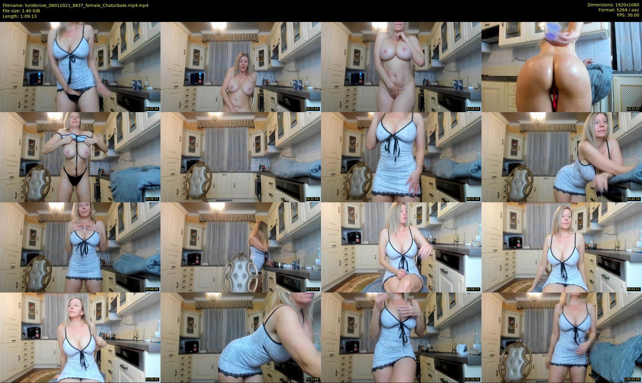 tunderose — 70 minute Chaturbate female cam show recording, 1080p, Jan 6, 2021