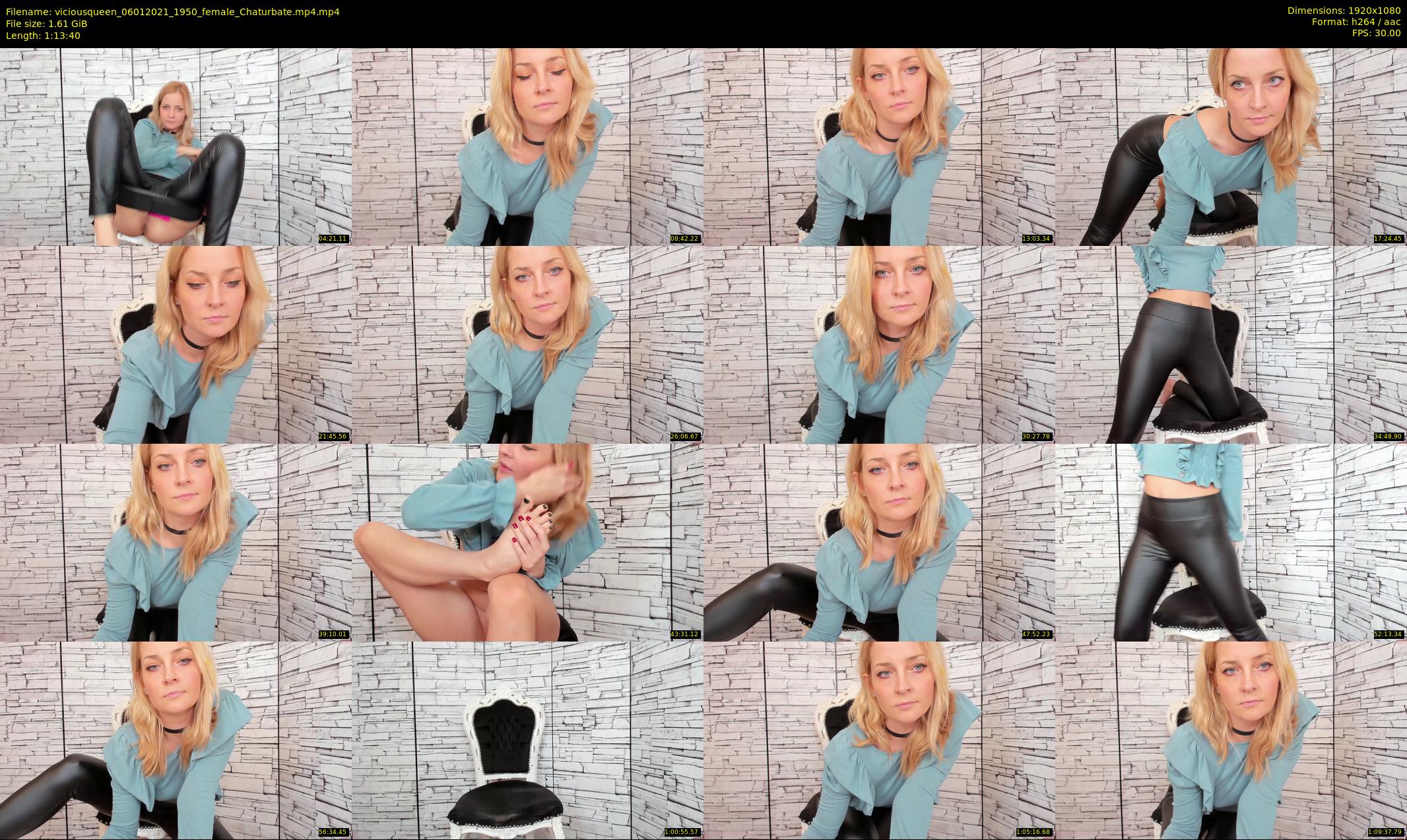 viciousqueen — 74 minute Chaturbate female cam show recording, 1080p, Jan 6, 2021