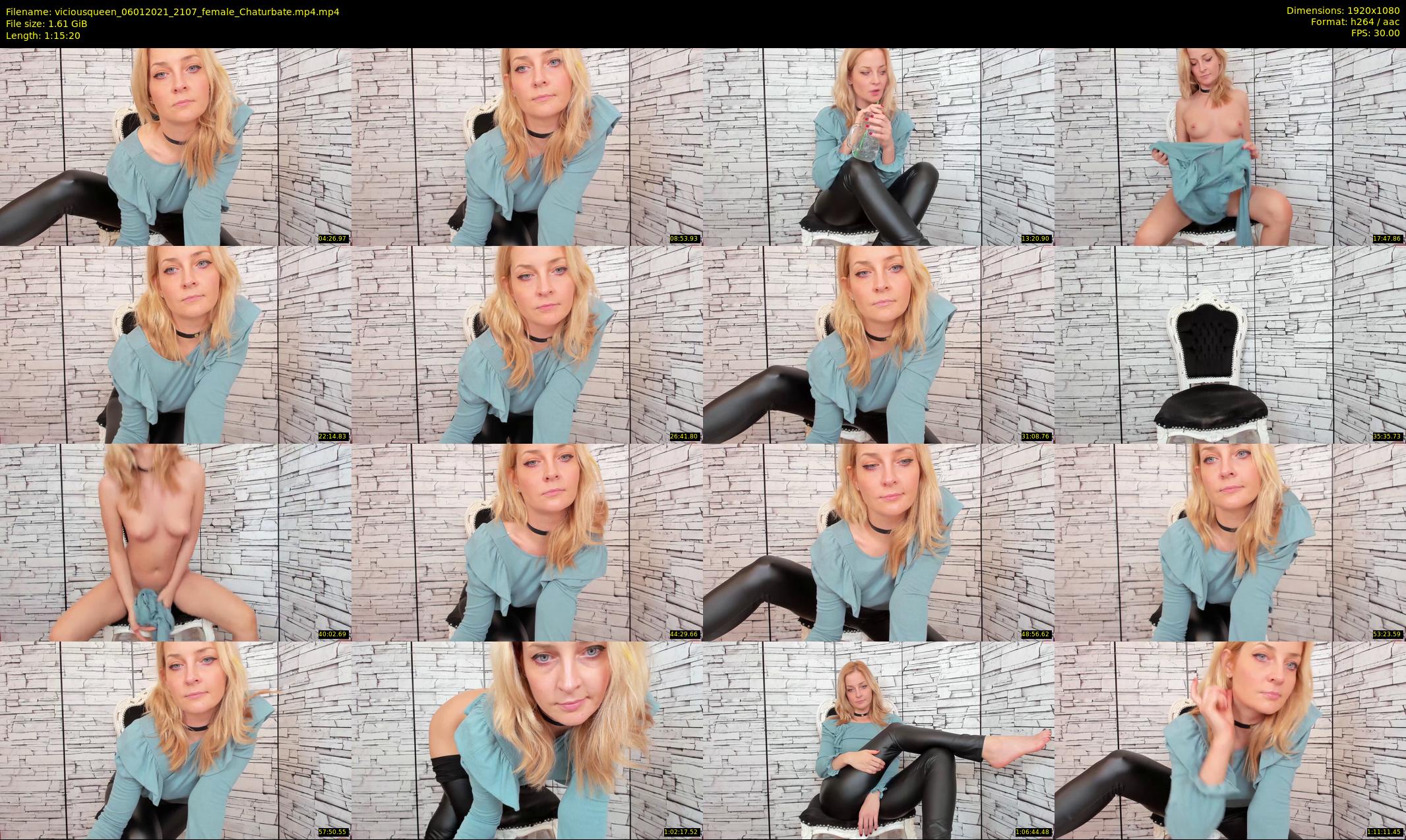 viciousqueen — 76 minute Chaturbate female cam show recording, 1080p, Jan 6, 2021