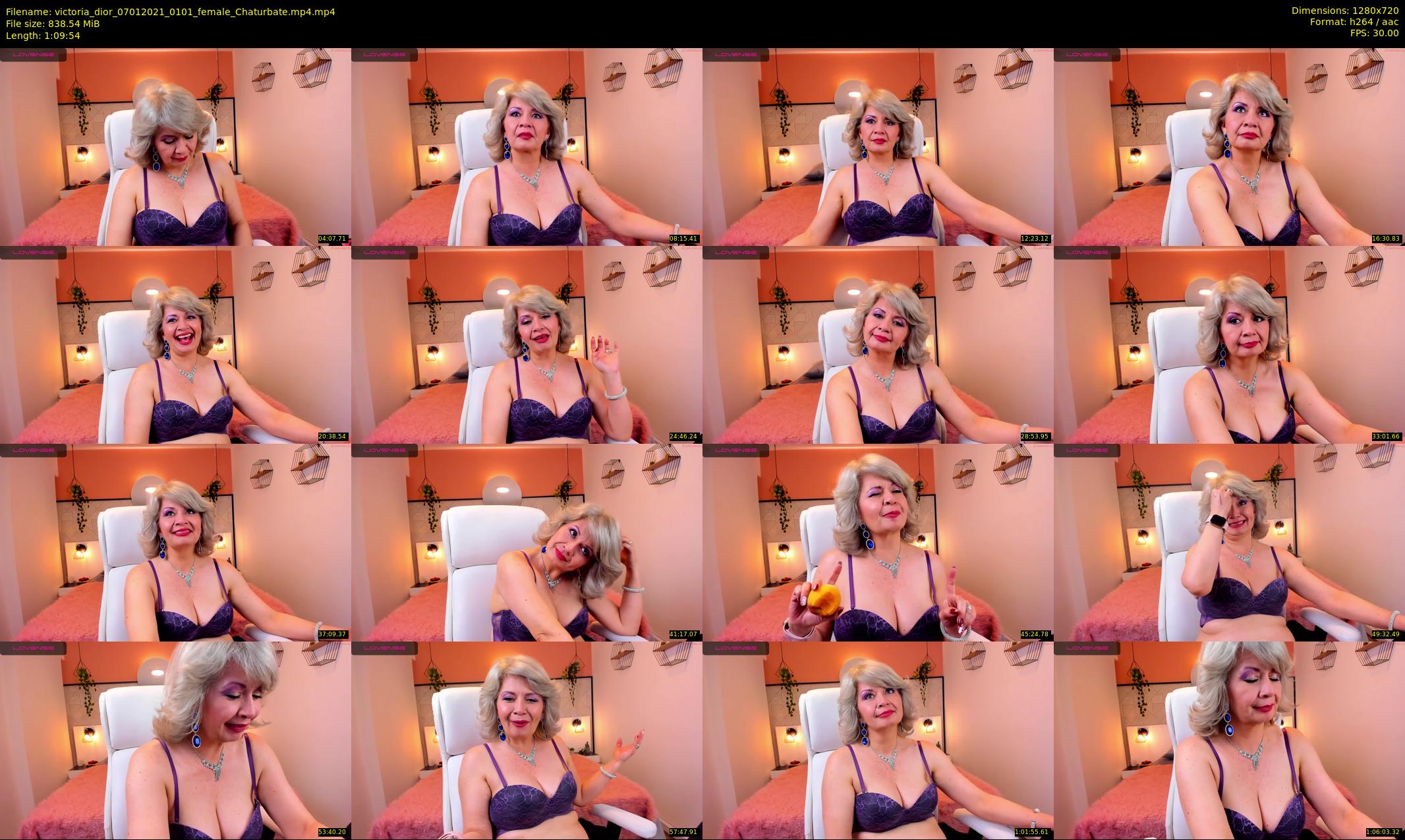 victoria_dior — 70 minute Chaturbate female cam show recording, 720p, Jan 7, 2021