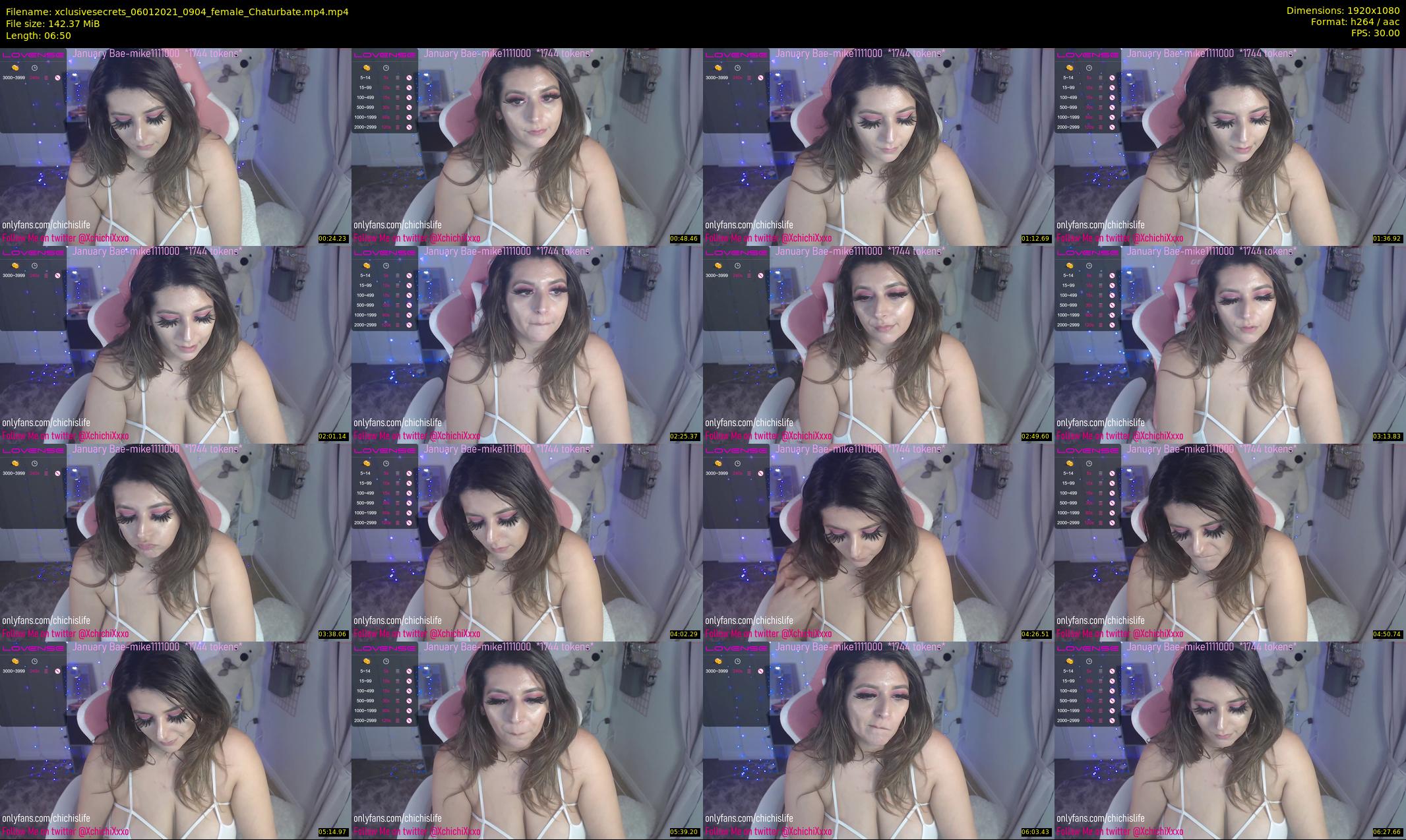 xclusivesecrets — 7 minute Chaturbate female cam show recording, 1080p, Jan 6, 2021