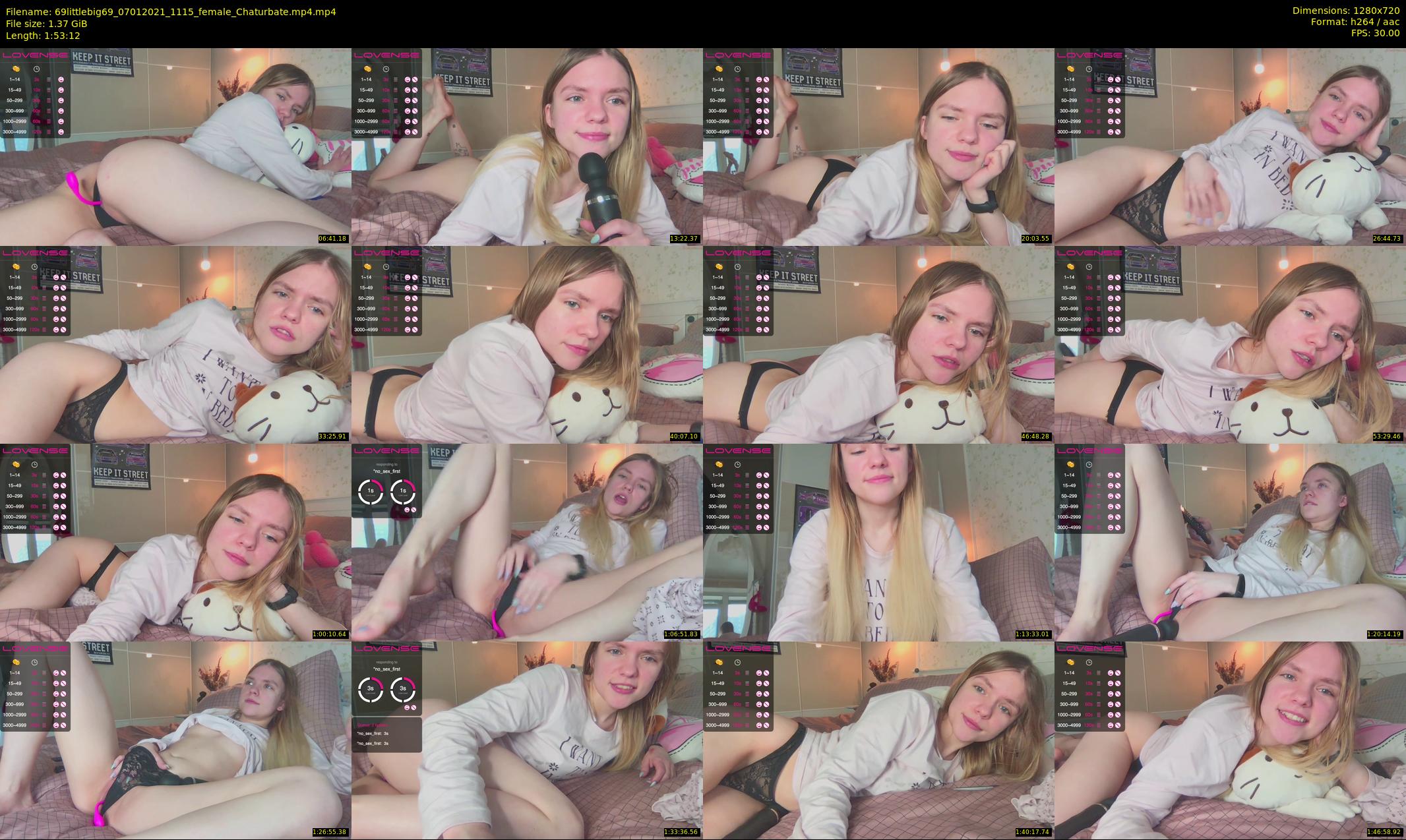 69littlebig69 — 114 minute Chaturbate couple cam show recording, 720p, Jan 7, 2021