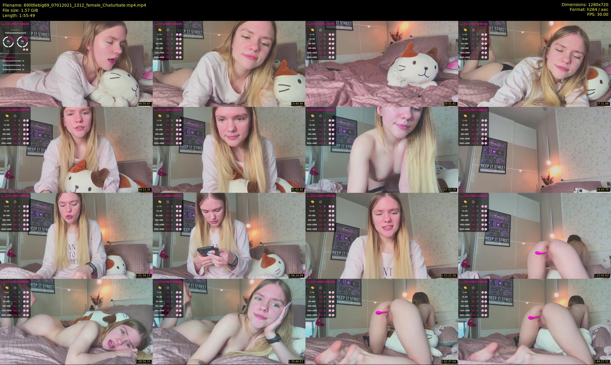 69littlebig69 — 116 minute Chaturbate couple cam show recording, 720p, Jan 7, 2021