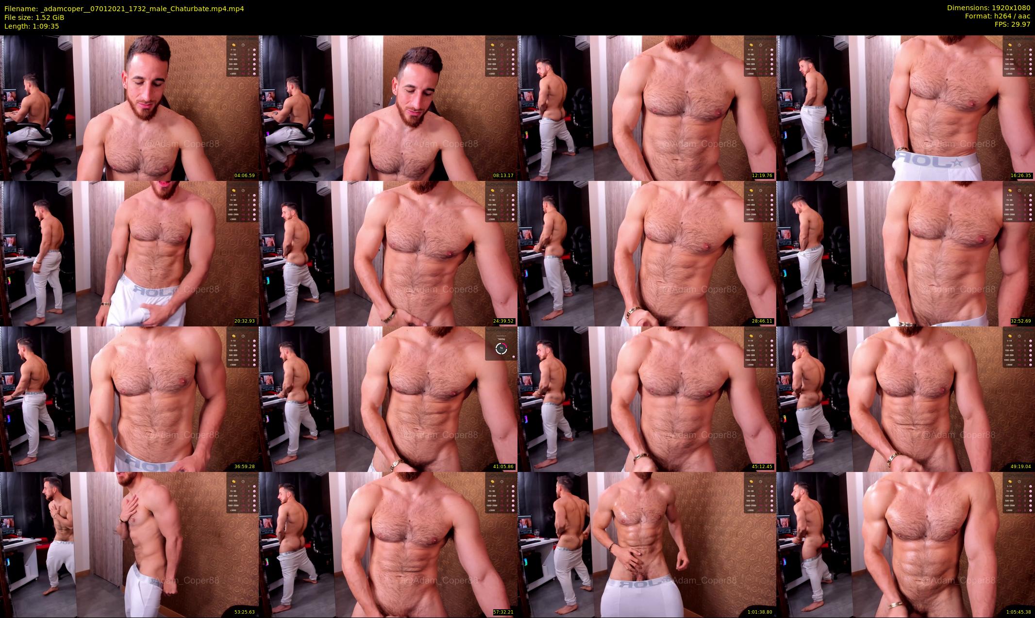_adamcoper_ — 70 minute Chaturbate male cam show recording, 1080p, Jan 7, 2021
