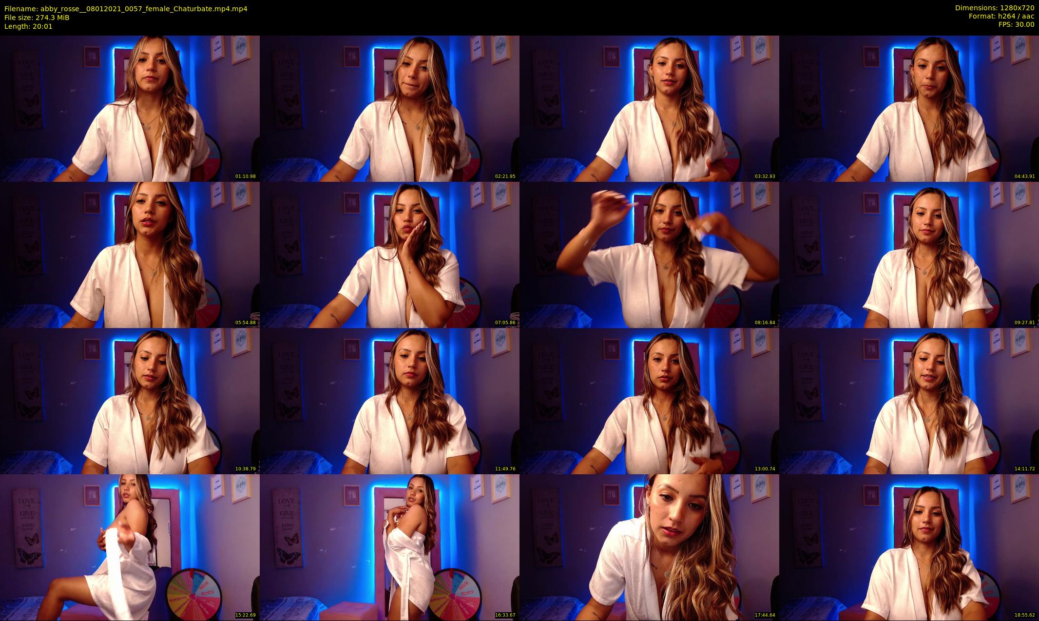 abby_rosse_ — 21 minute Chaturbate female cam show recording, 720p, Jan 8, 2021