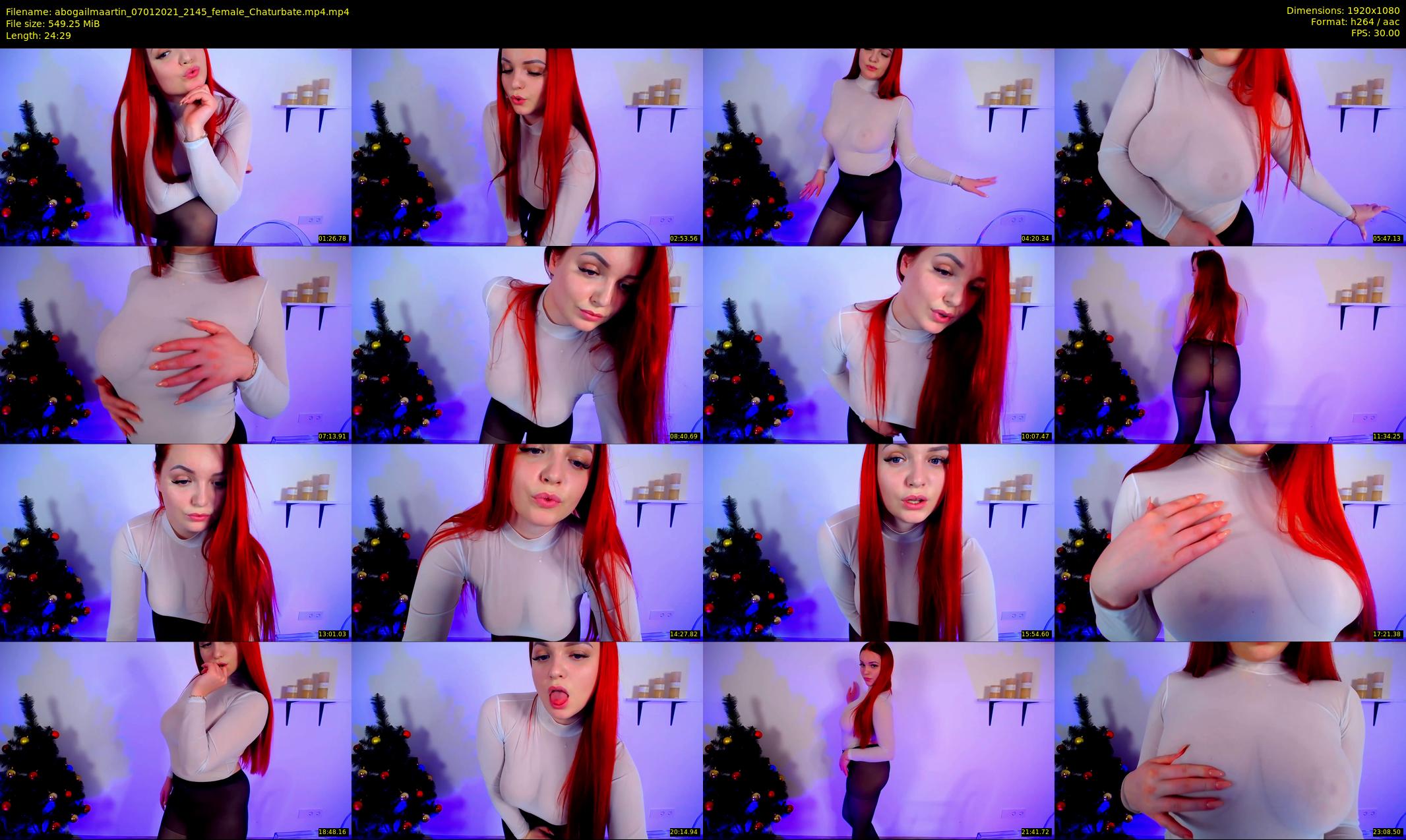 abogailmaartin — 25 minute Chaturbate female cam show recording, 1080p, Jan 7, 2021