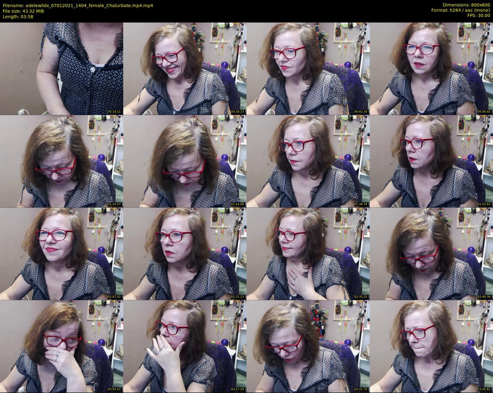 adelewildx — 4 minute Chaturbate female cam show recording, 480p, Jan 7, 2021