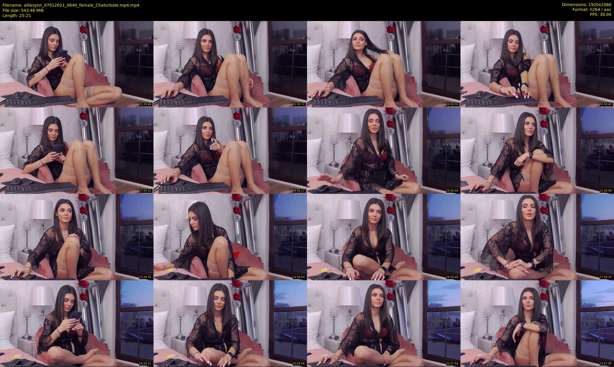 alliesynn — 26 minute Chaturbate female cam show recording, 1080p, Jan 7, 2021