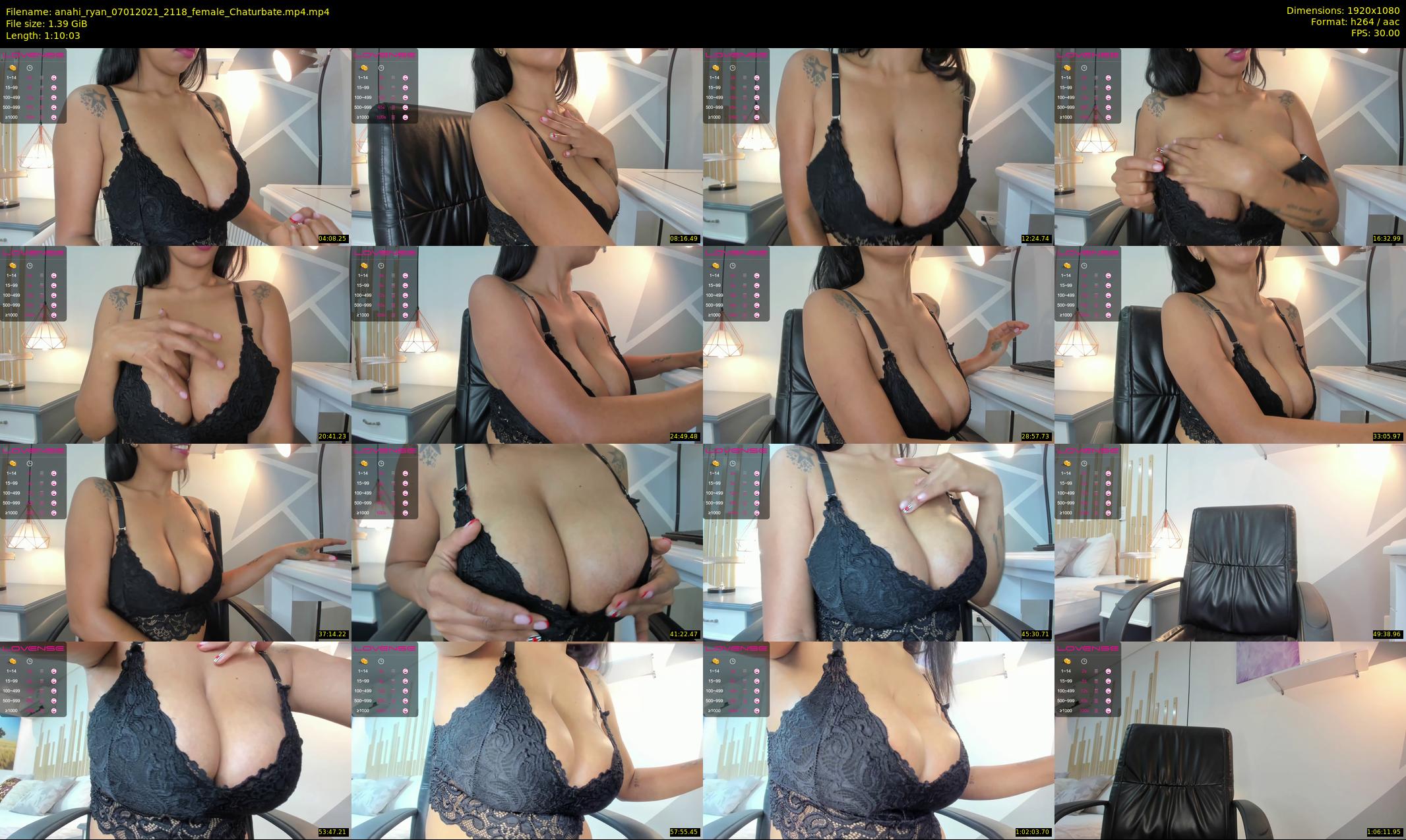 anahi_ryan — 71 minute Chaturbate female cam show recording, 1080p, Jan 7, 2021