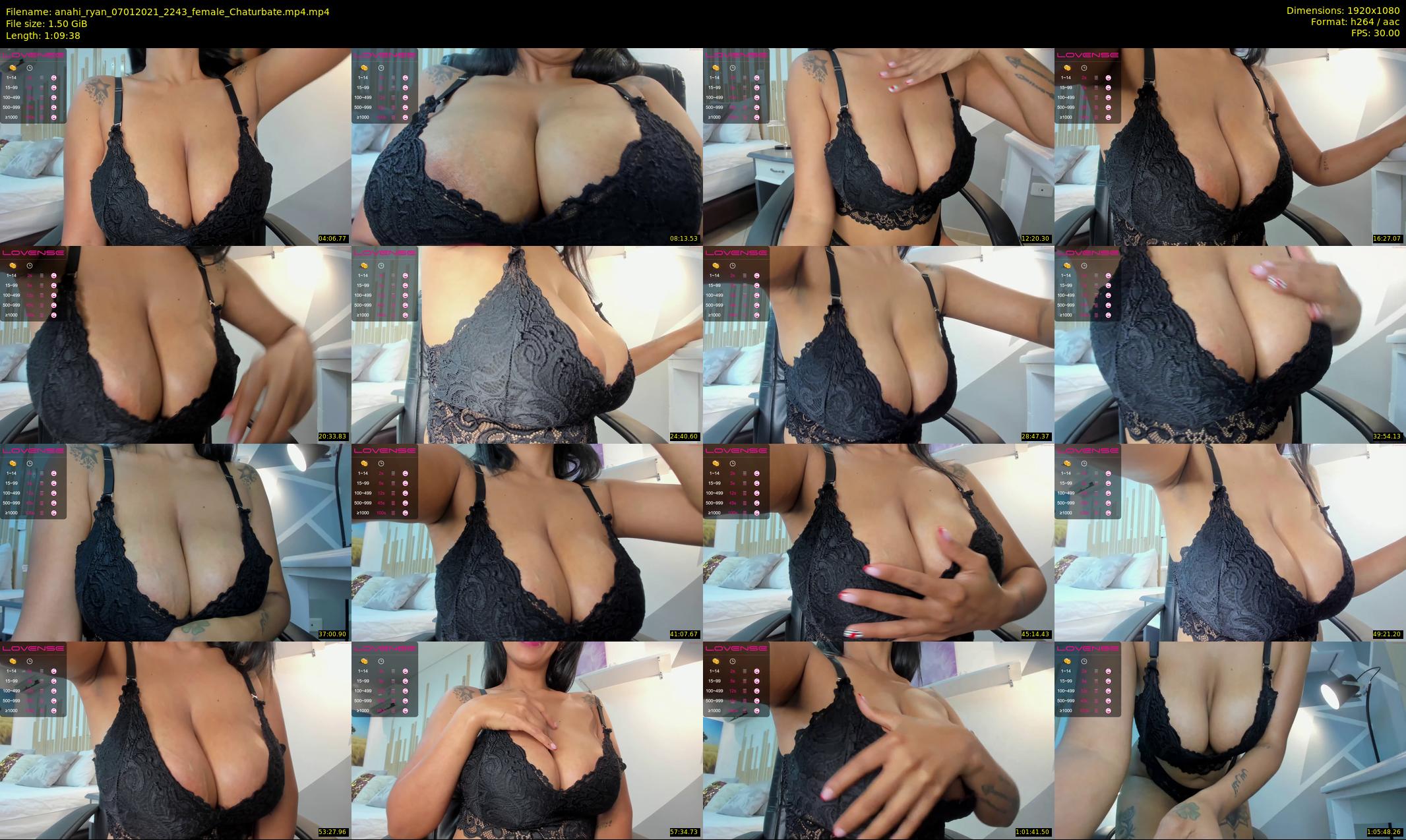 anahi_ryan — 70 minute Chaturbate female cam show recording, 1080p, Jan 7, 2021