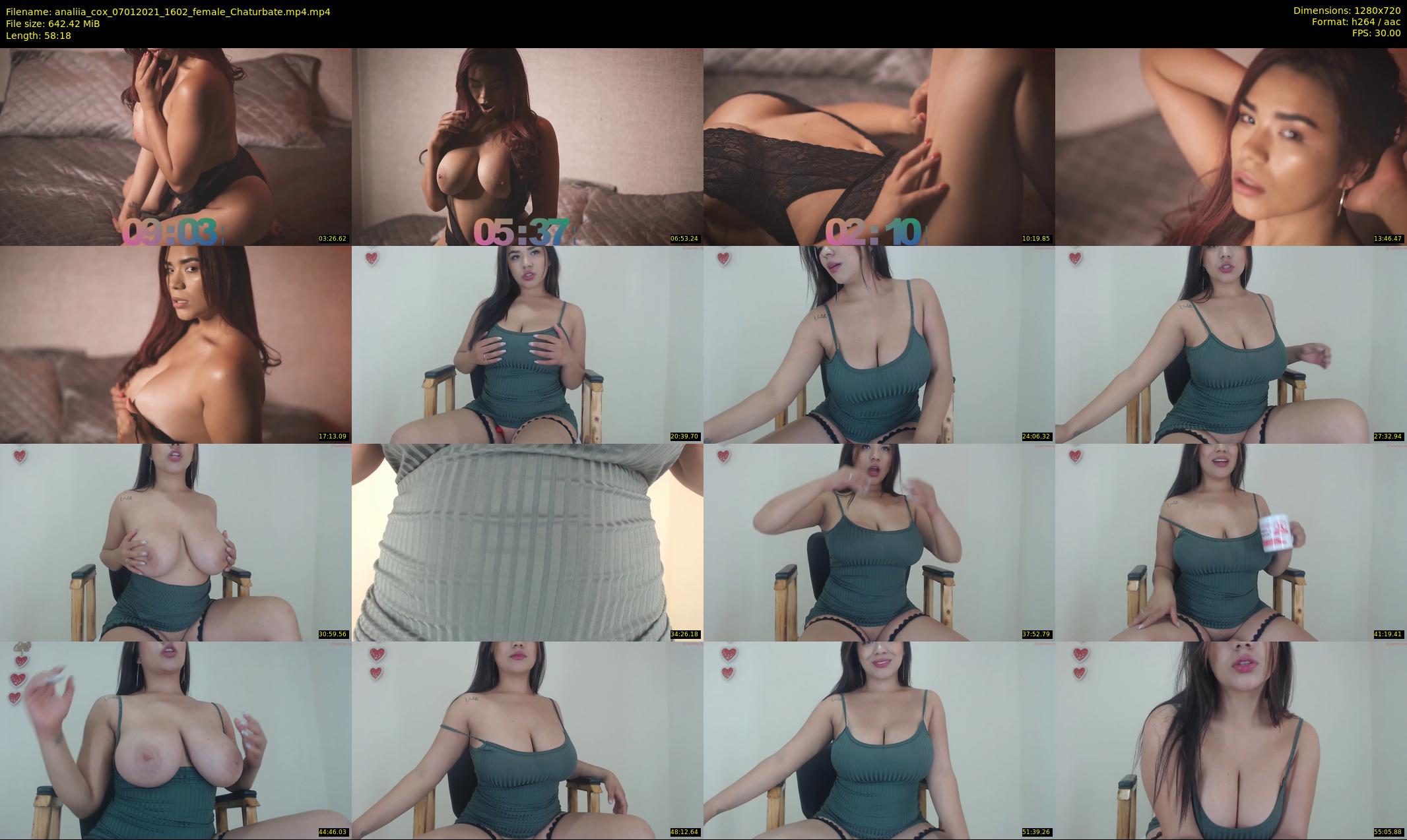 analiia_cox — 59 minute Chaturbate female cam show recording, 720p, Jan 7, 2021
