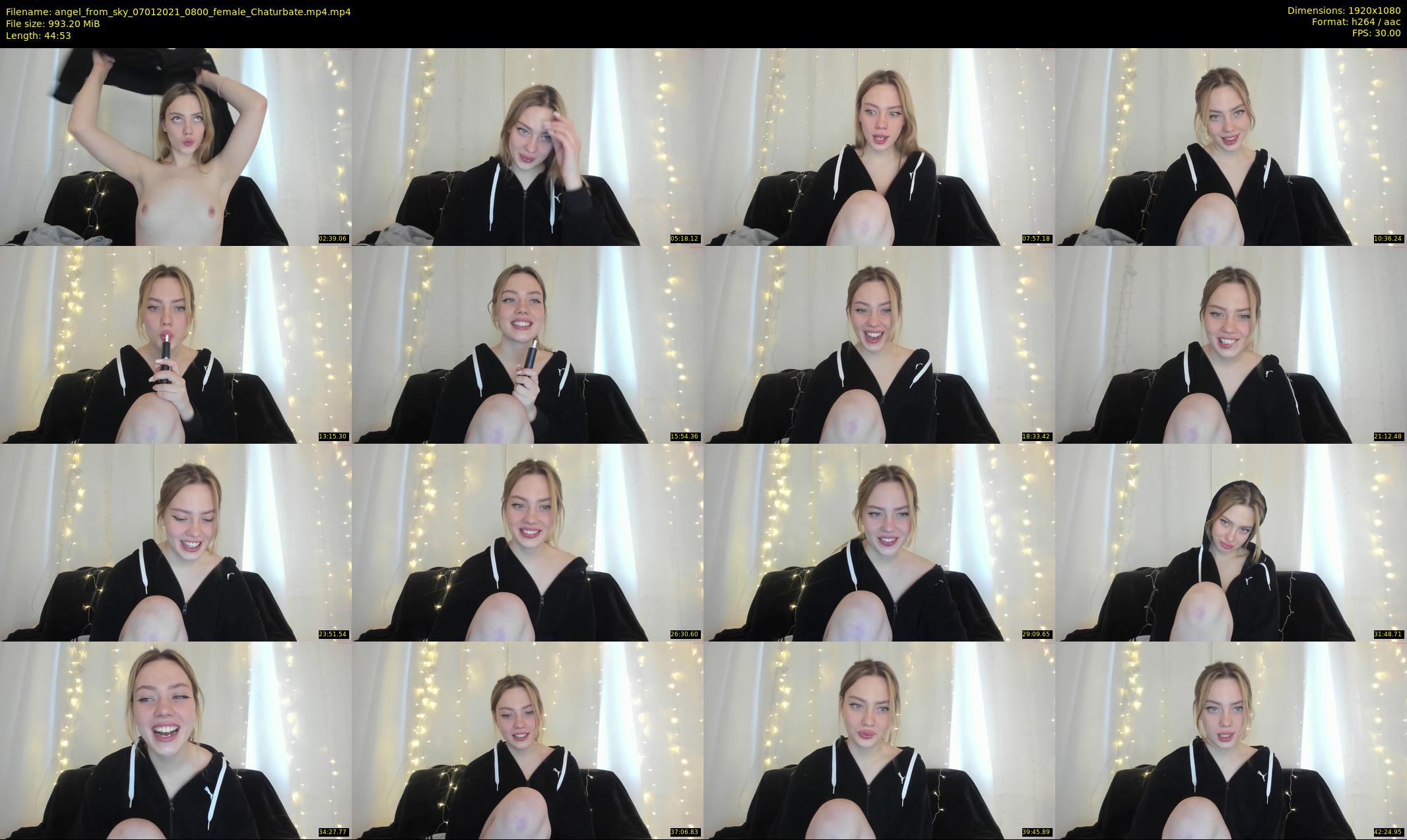 angel_from_sky — 45 minute Chaturbate female cam show recording, 1080p, Jan 7, 2021