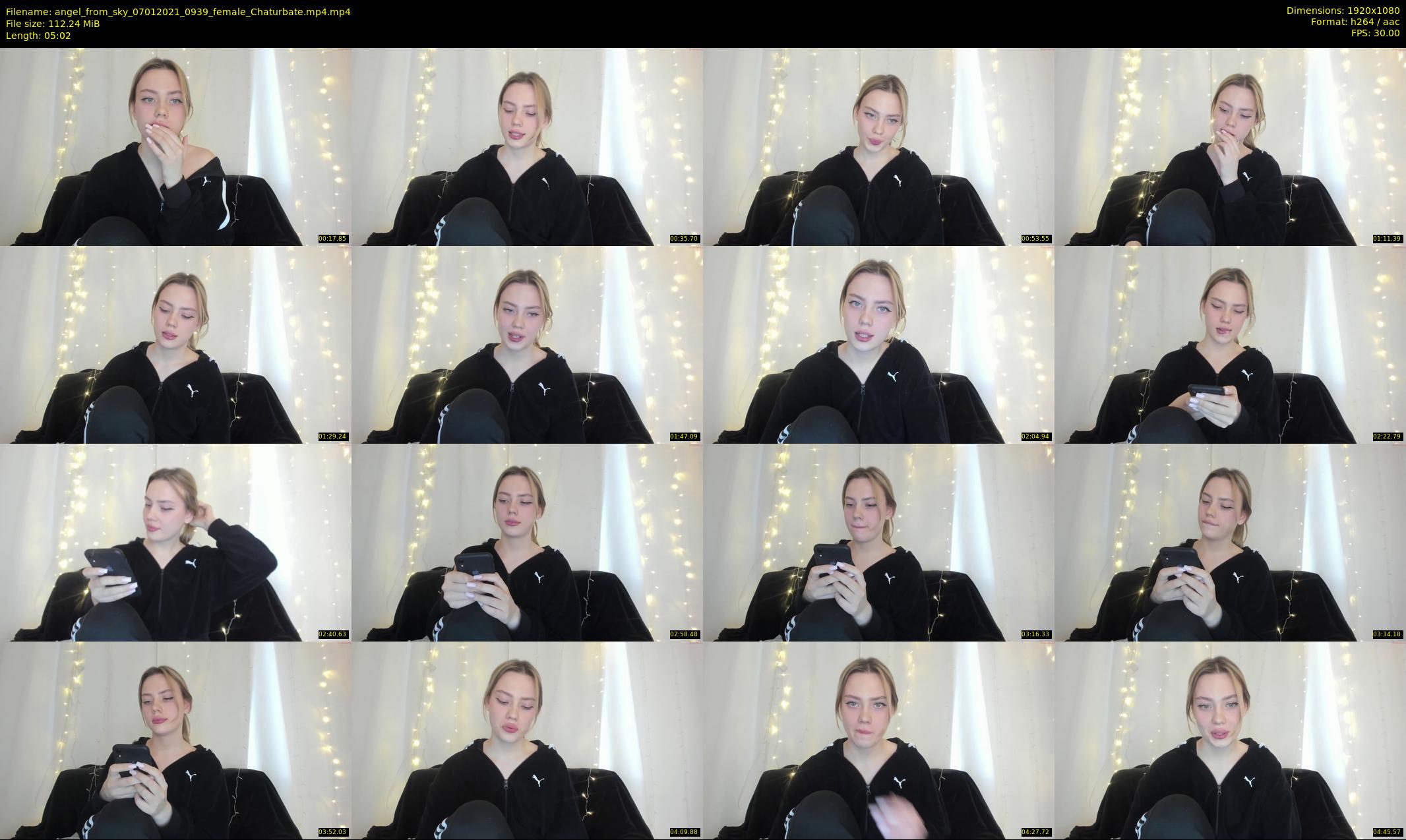 angel_from_sky — 6 minute Chaturbate female cam show recording, 1080p, Jan 7, 2021