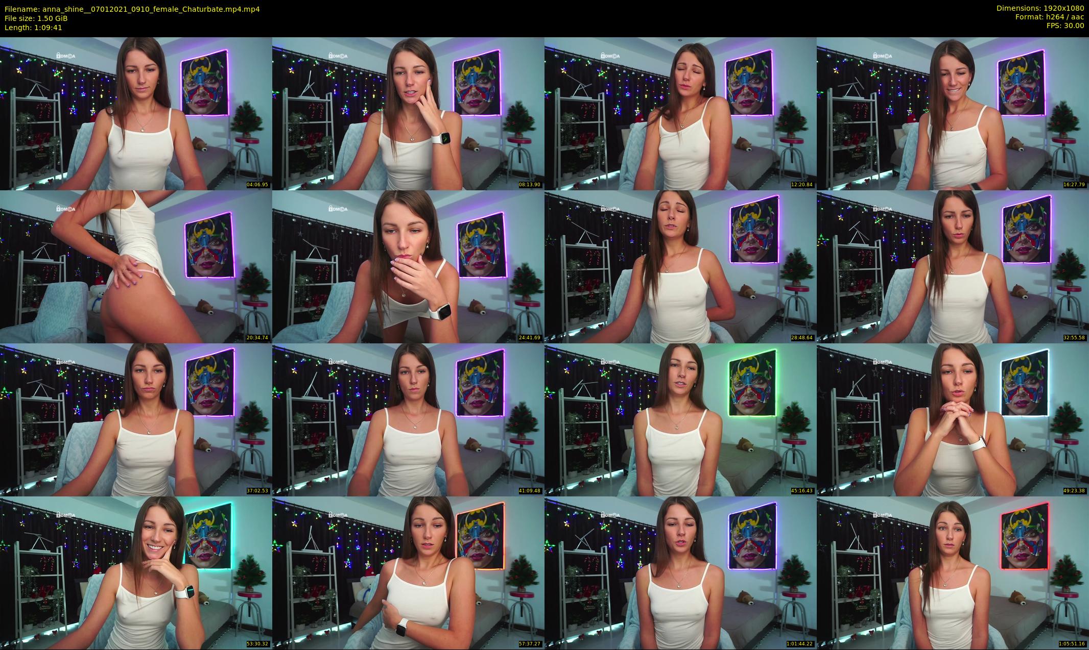 anna_shine_ — 70 minute Chaturbate female cam show recording, 1080p, Jan 7, 2021