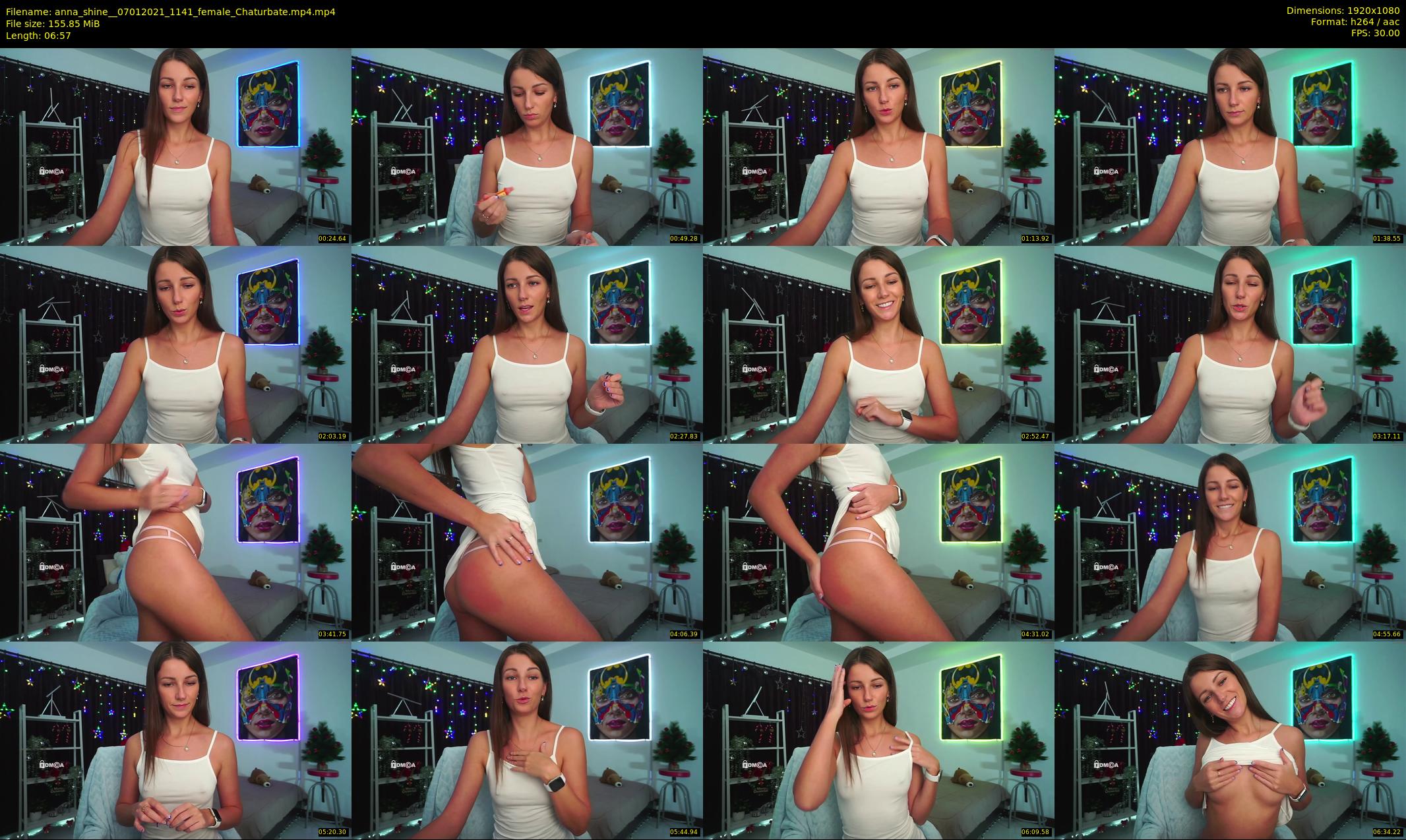 anna_shine_ — 7 minute Chaturbate female cam show recording, 1080p, Jan 7, 2021