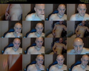 baldyboyy — 108 minute Chaturbate male cam show recording, 480p, Jan 8, 2021