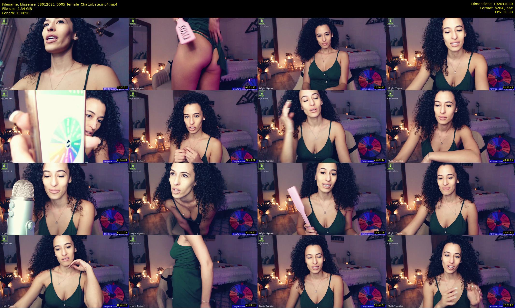 blissense — 61 minute Chaturbate female cam show recording, 1080p, Jan 8, 2021