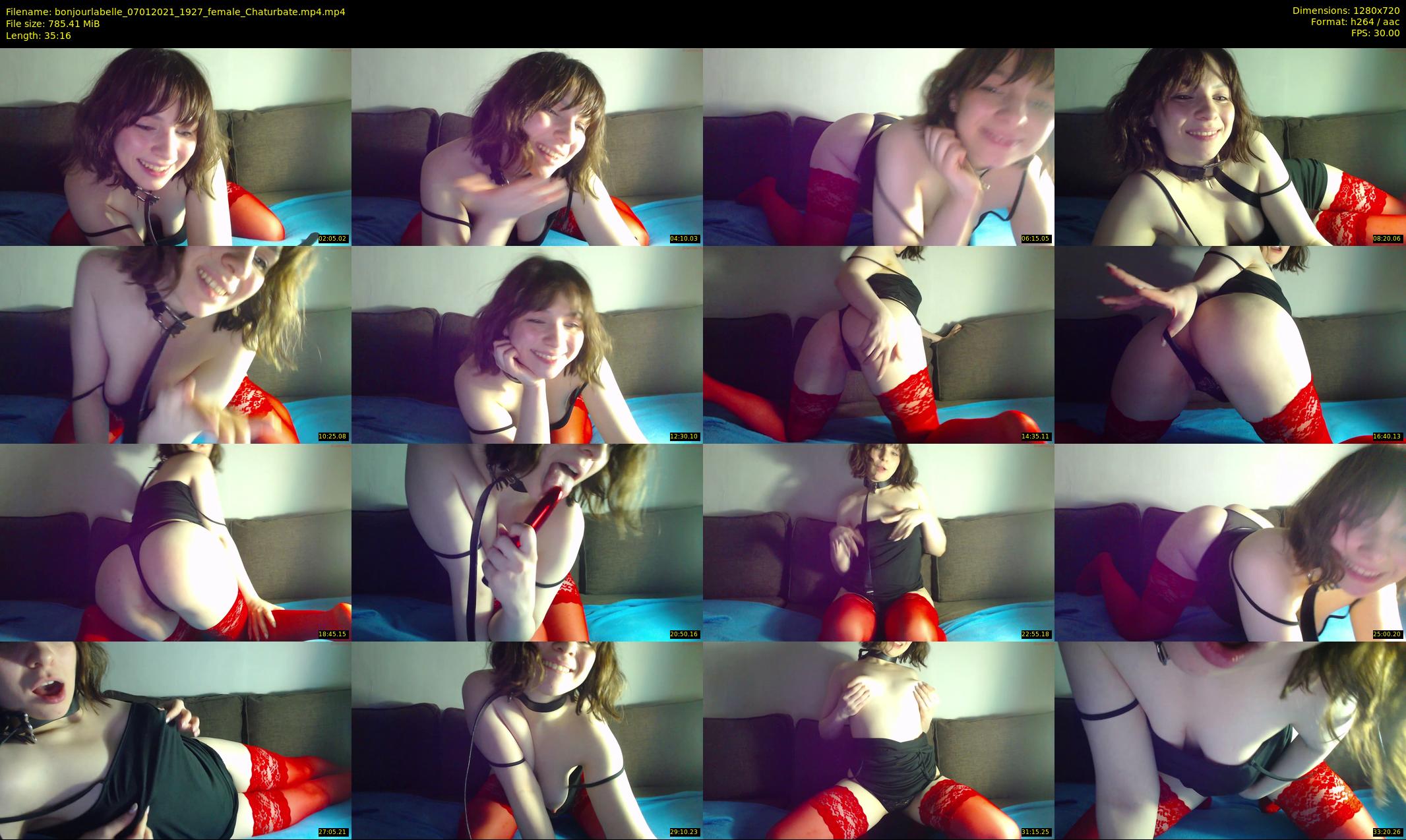 bonjourlabelle — 36 minute Chaturbate female cam show recording, 720p, Jan 7, 2021