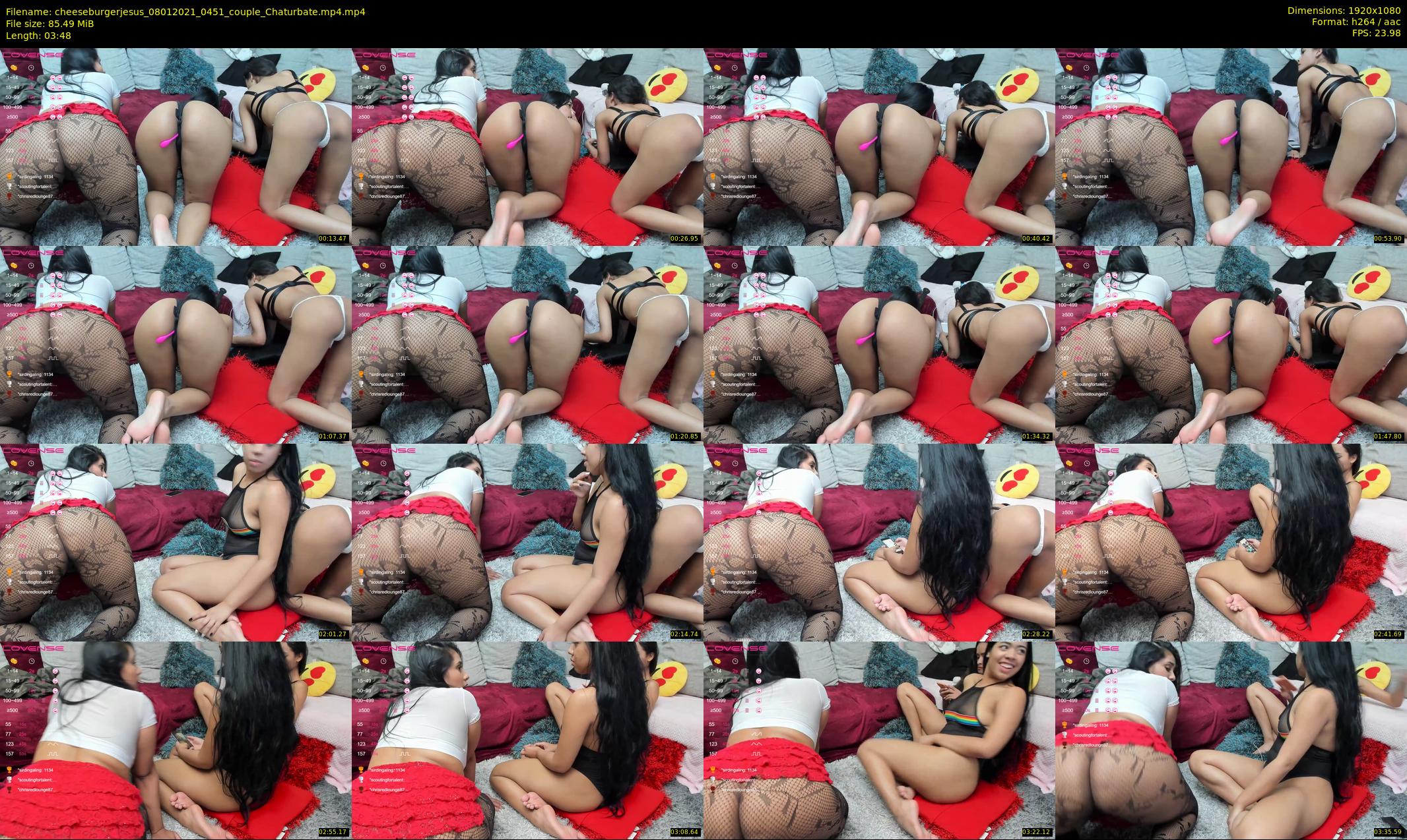 cheeseburgerjesus — 4 minute Chaturbate couple cam show recording, 1080p, Jan 8, 2021