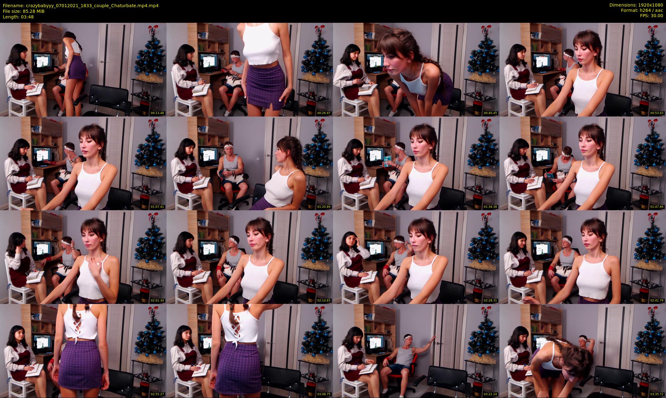 crazybabyyy — 4 minute Chaturbate couple cam show recording, 1080p, Jan 7, 2021