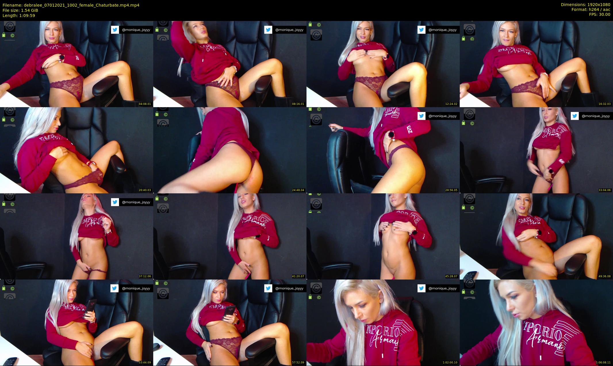 debralee — 70 minute Chaturbate female cam show recording, 1080p, Jan 7, 2021