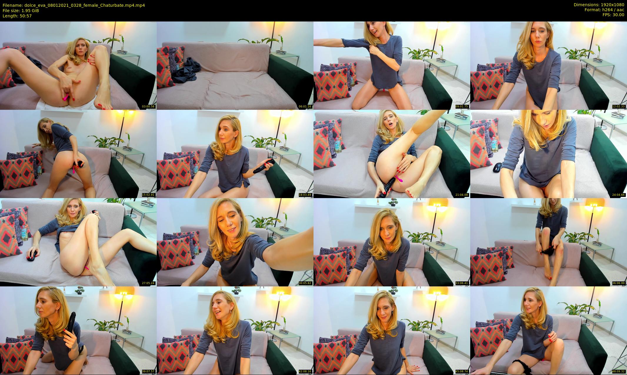 dolce_eva — 51 minute Chaturbate female cam show recording, 1080p, Jan 8, 2021
