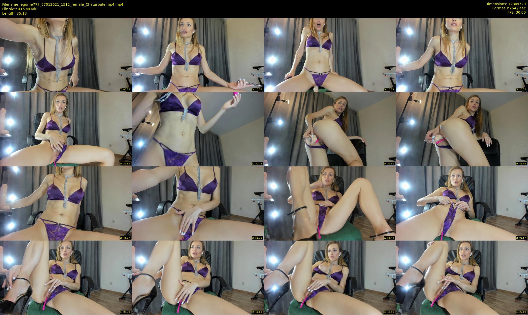 egome777 — 36 minute Chaturbate female cam show recording, 720p, Jan 7, 2021