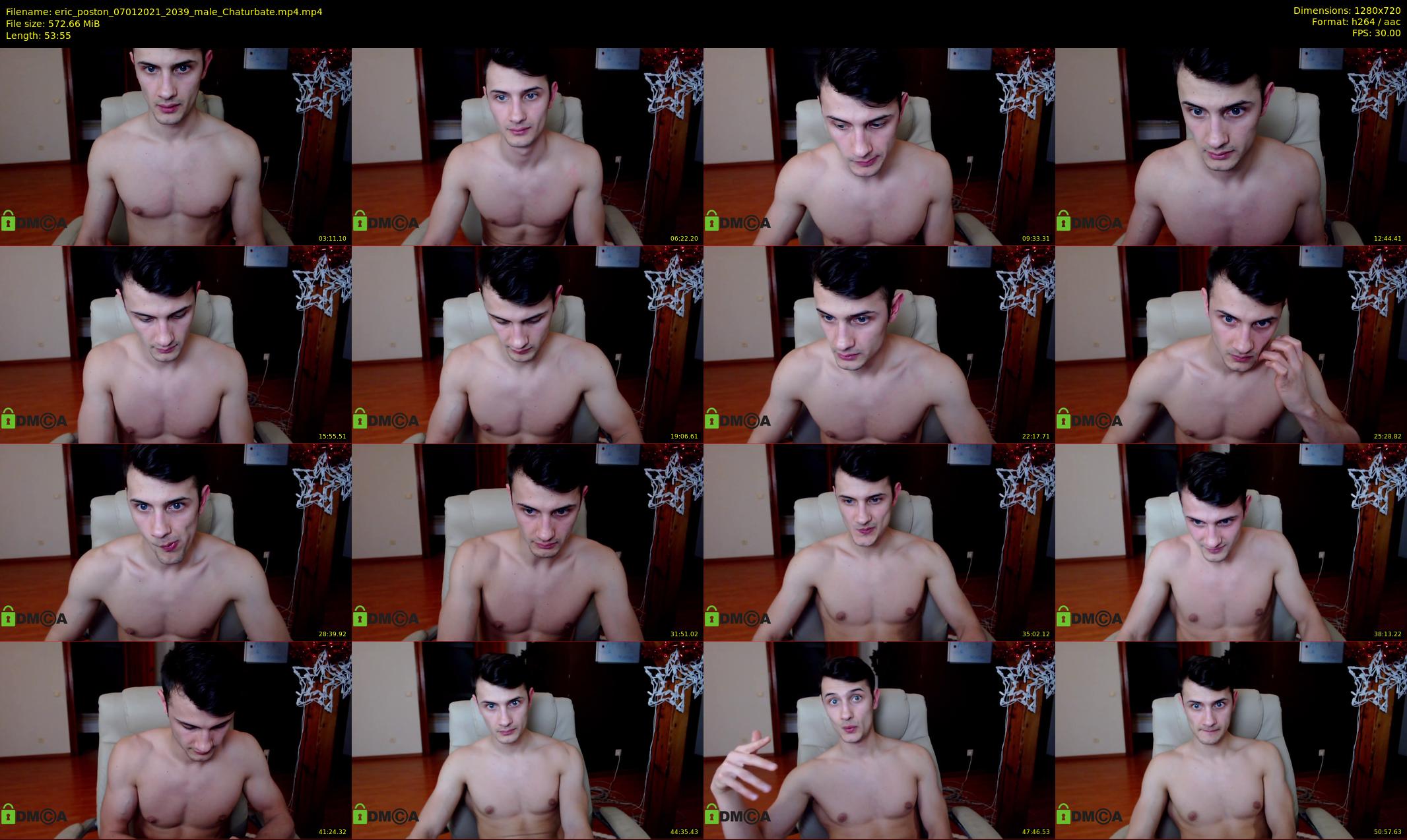 eric_poston — 54 minute Chaturbate male cam show recording, 720p, Jan 7, 2021