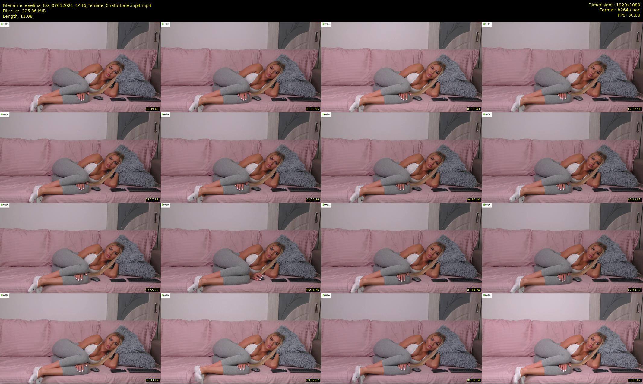 evelina_fox — 12 minute Chaturbate female cam show recording, 1080p, Jan 7, 2021