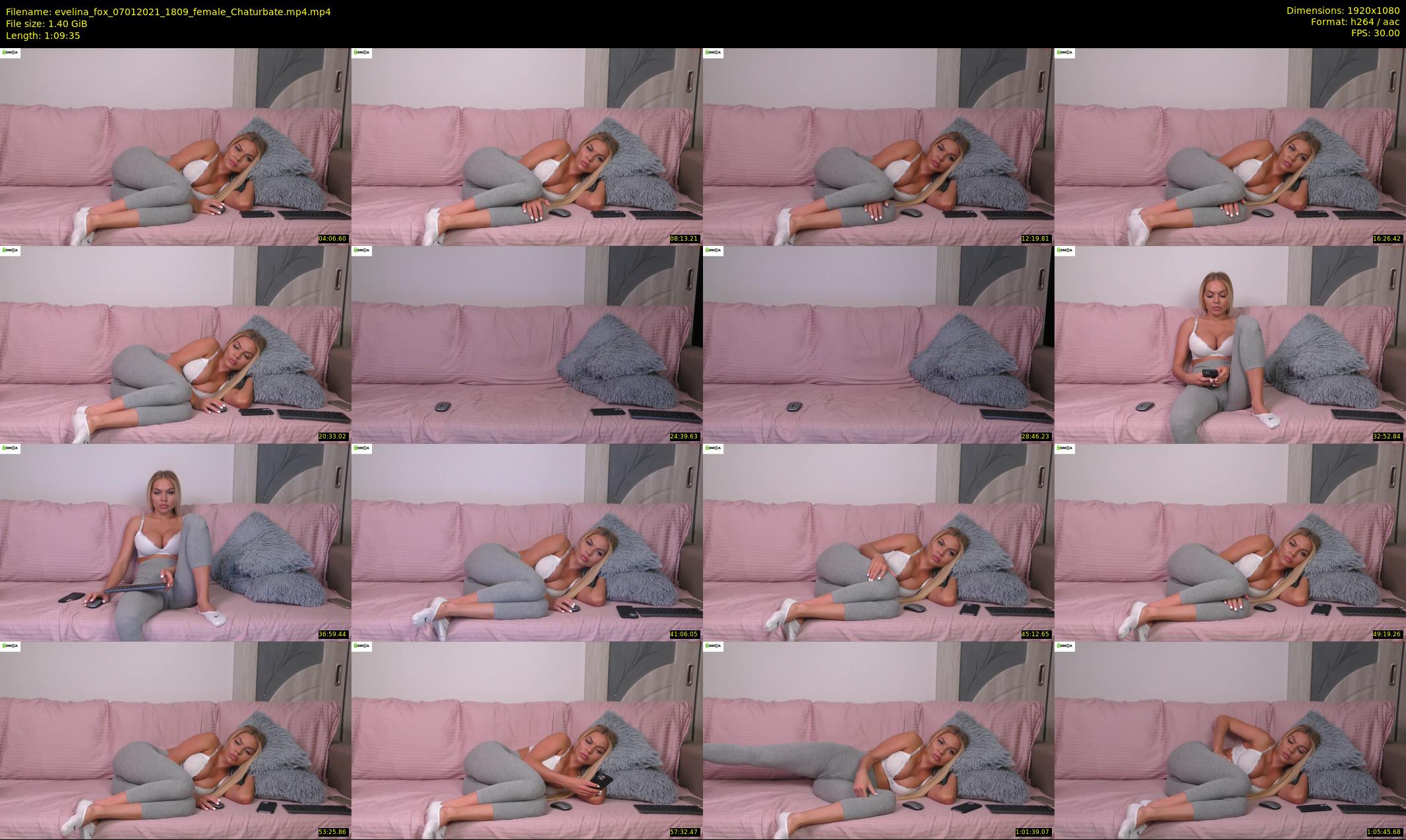 evelina_fox — 70 minute Chaturbate female cam show recording, 1080p, Jan 7, 2021