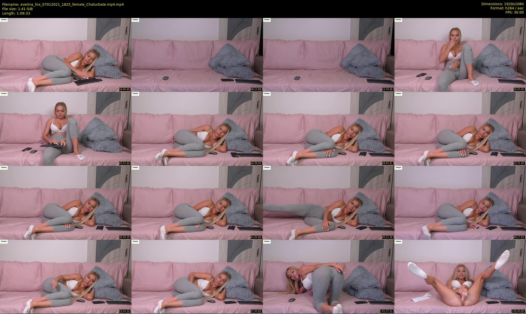 evelina_fox — 70 minute Chaturbate female cam show recording, 1080p, Jan 7, 2021